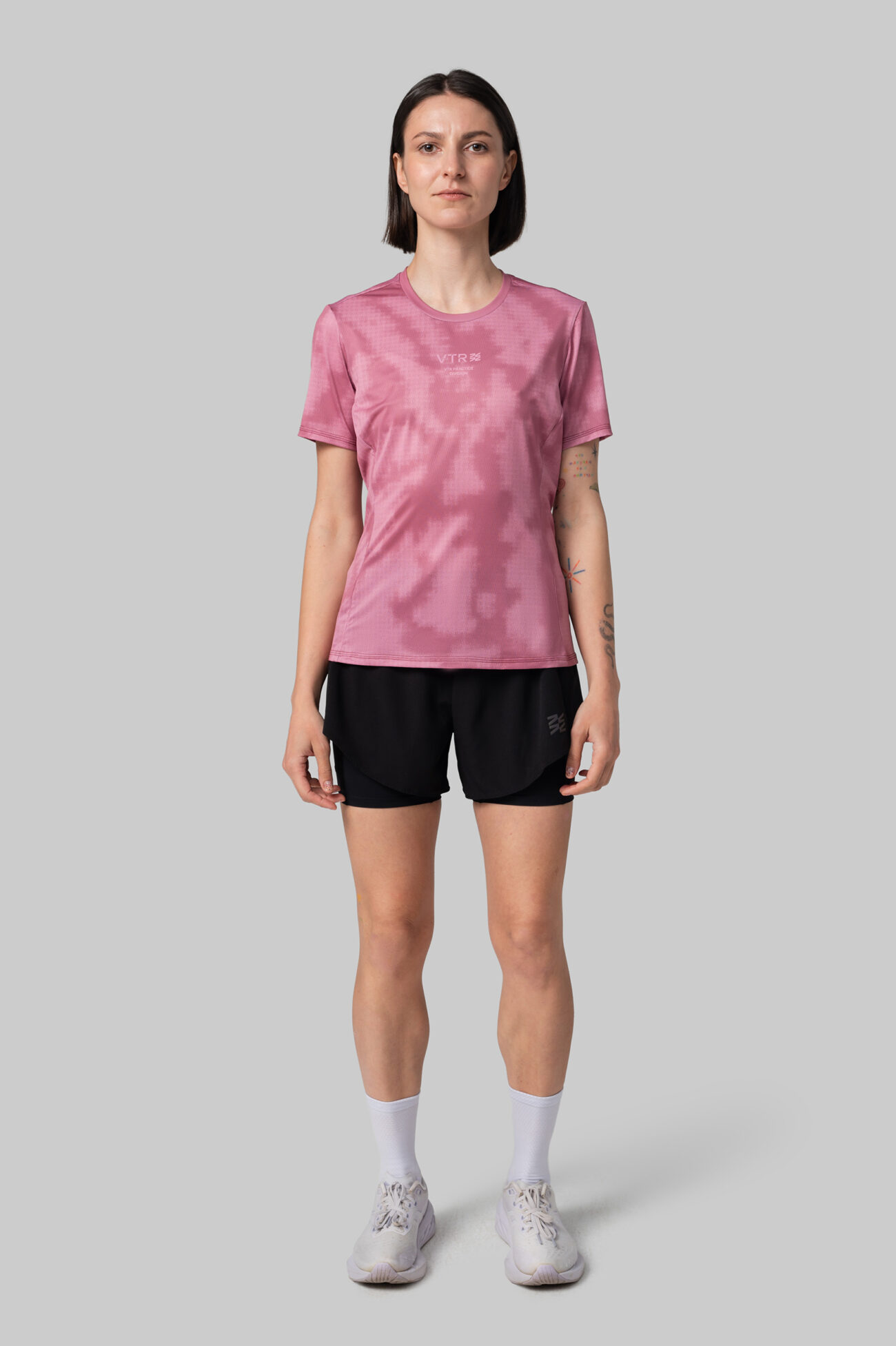 Женская Беговая Футболка Practice Camo Mist