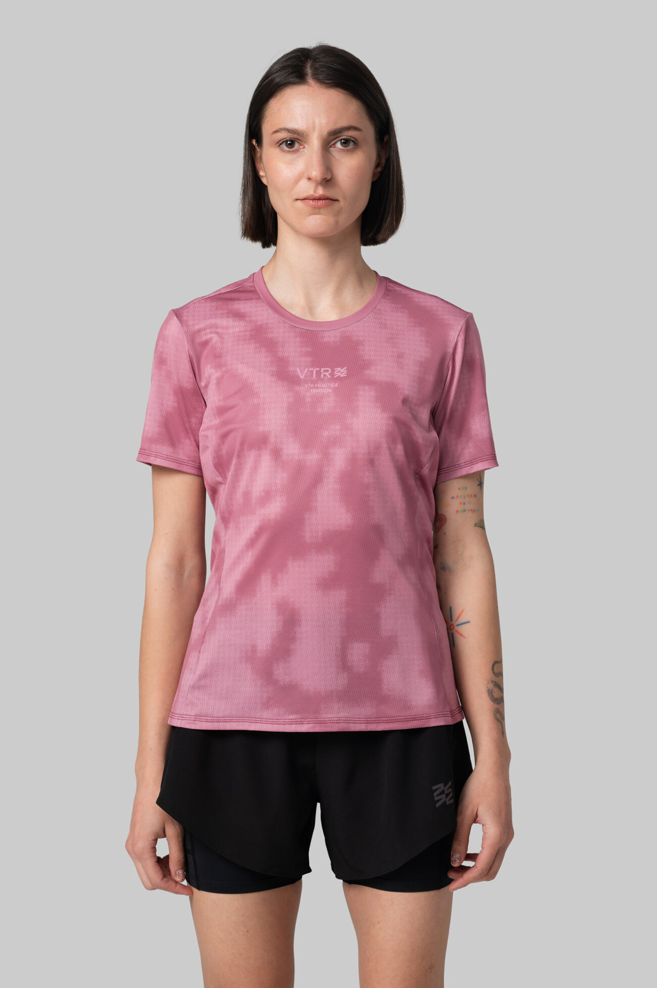 Женская Беговая Футболка Practice Camo Mist