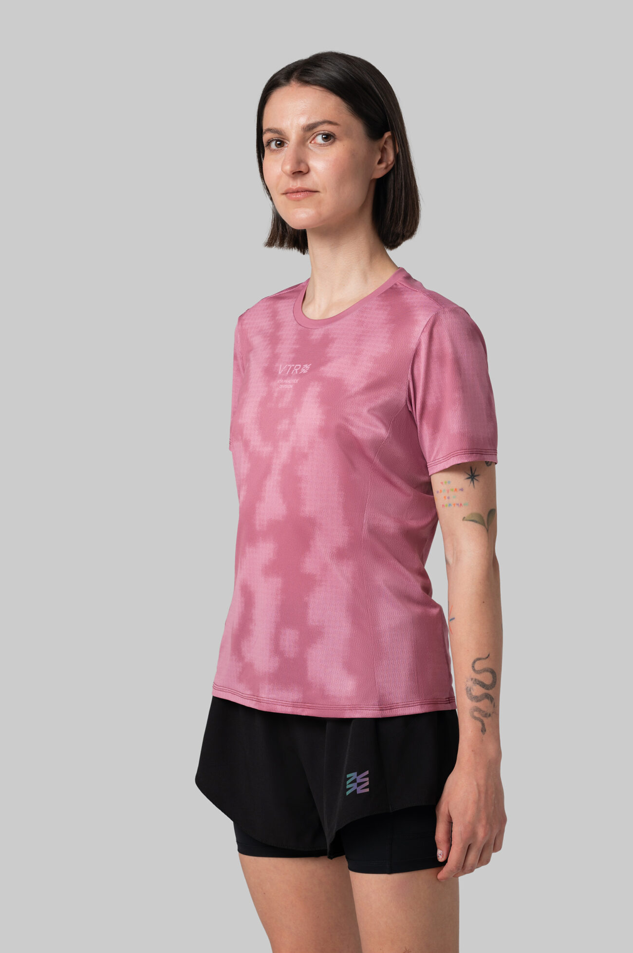 Женская Беговая Футболка Practice Camo Mist