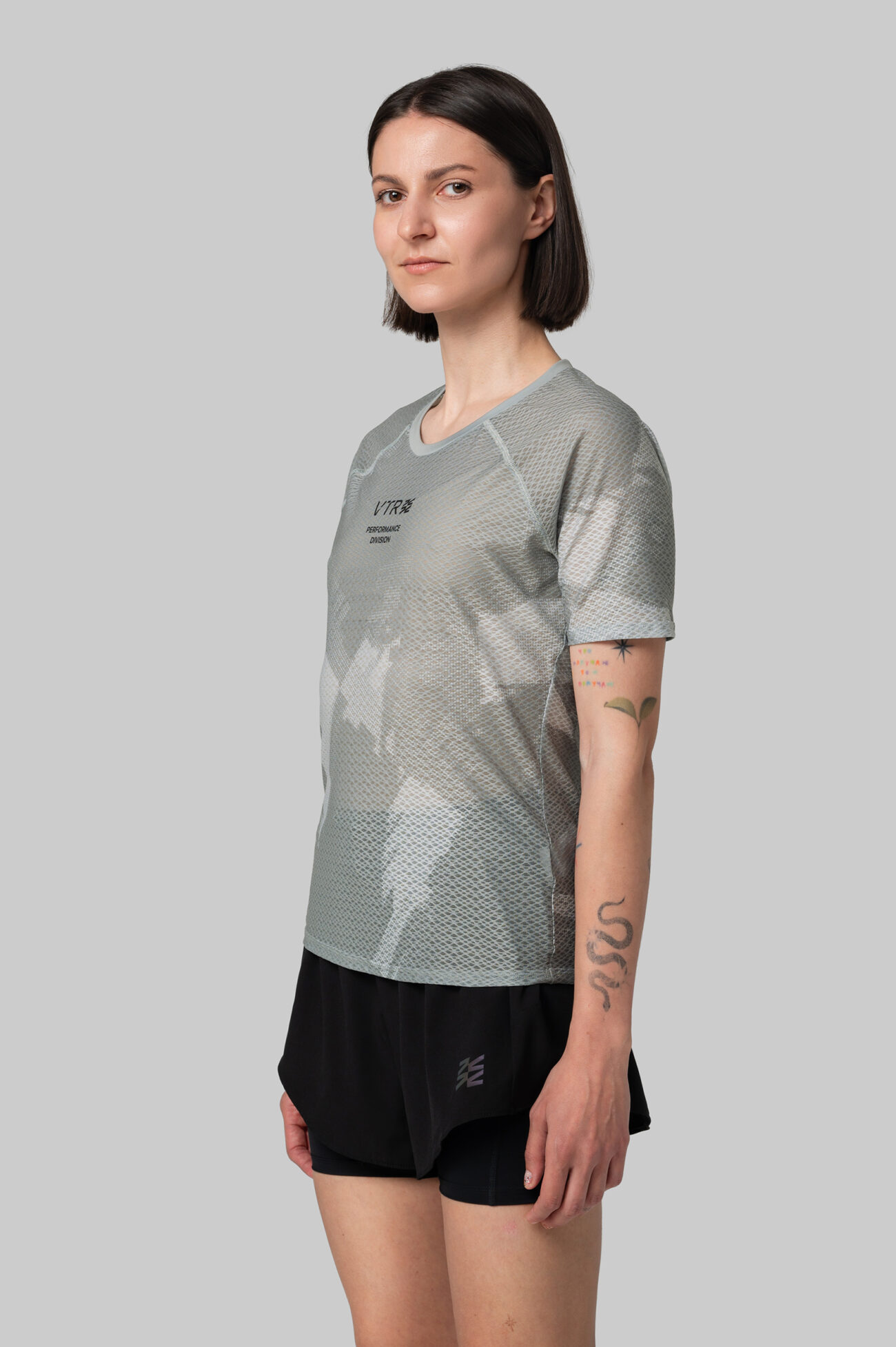 Женская Беговая Футболка Реглан Olive Stride