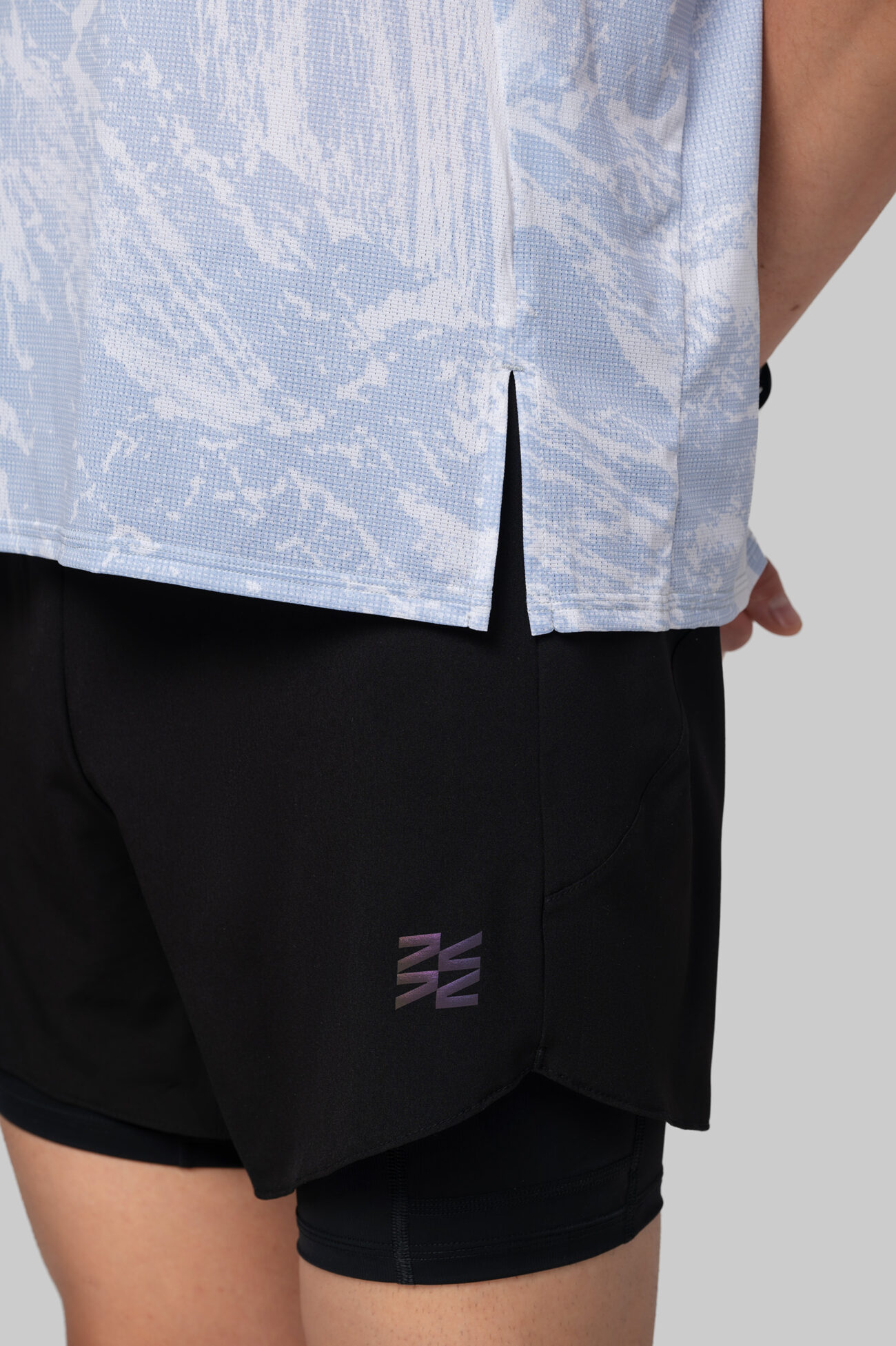 Мужская Футболка Беговая Practice Ice Burst