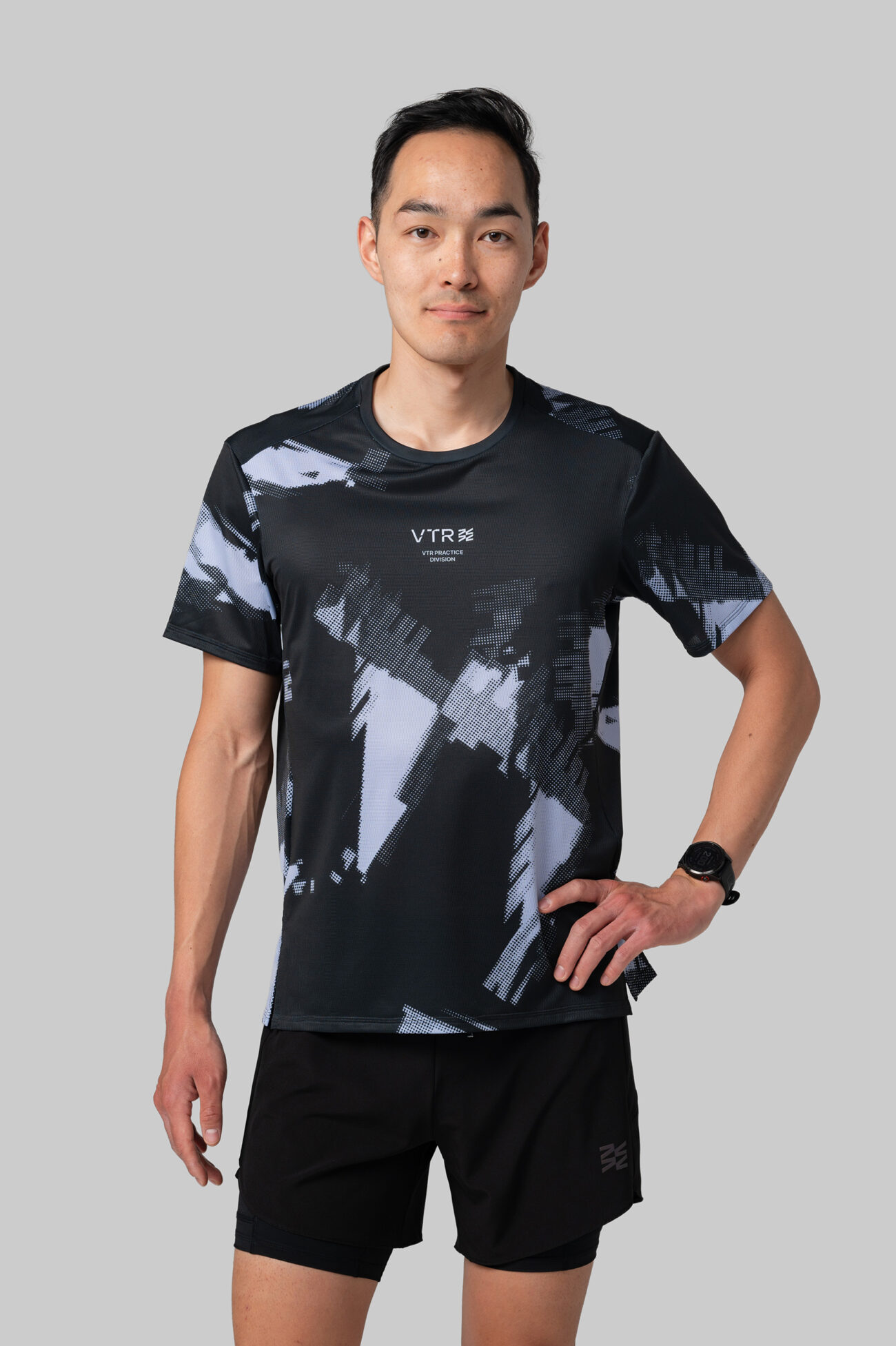 Мужская Футболка Беговая Practice Dark Mirage