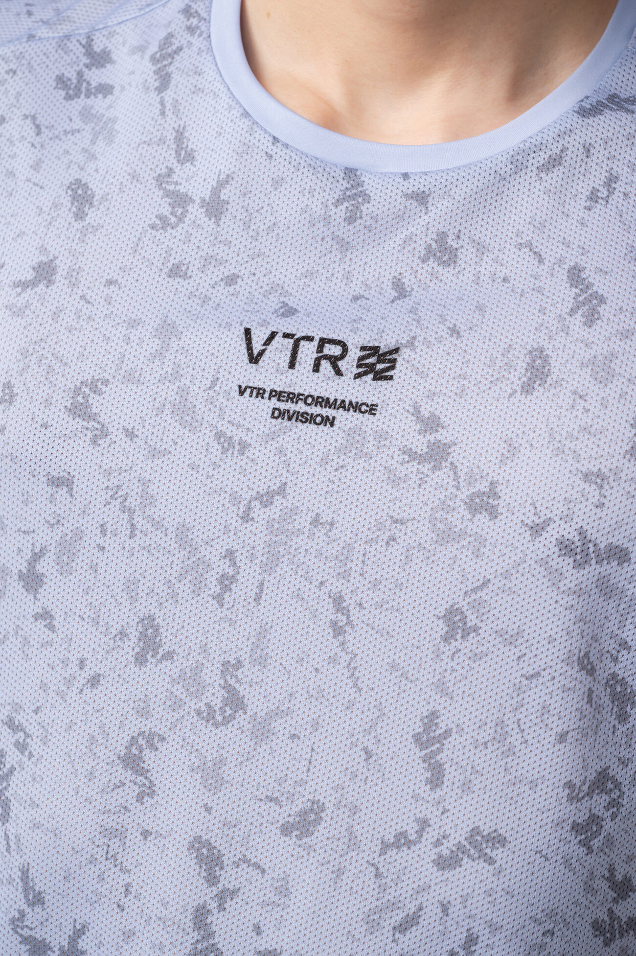 Мужская Беговая Футболка Performance Blue Bloom