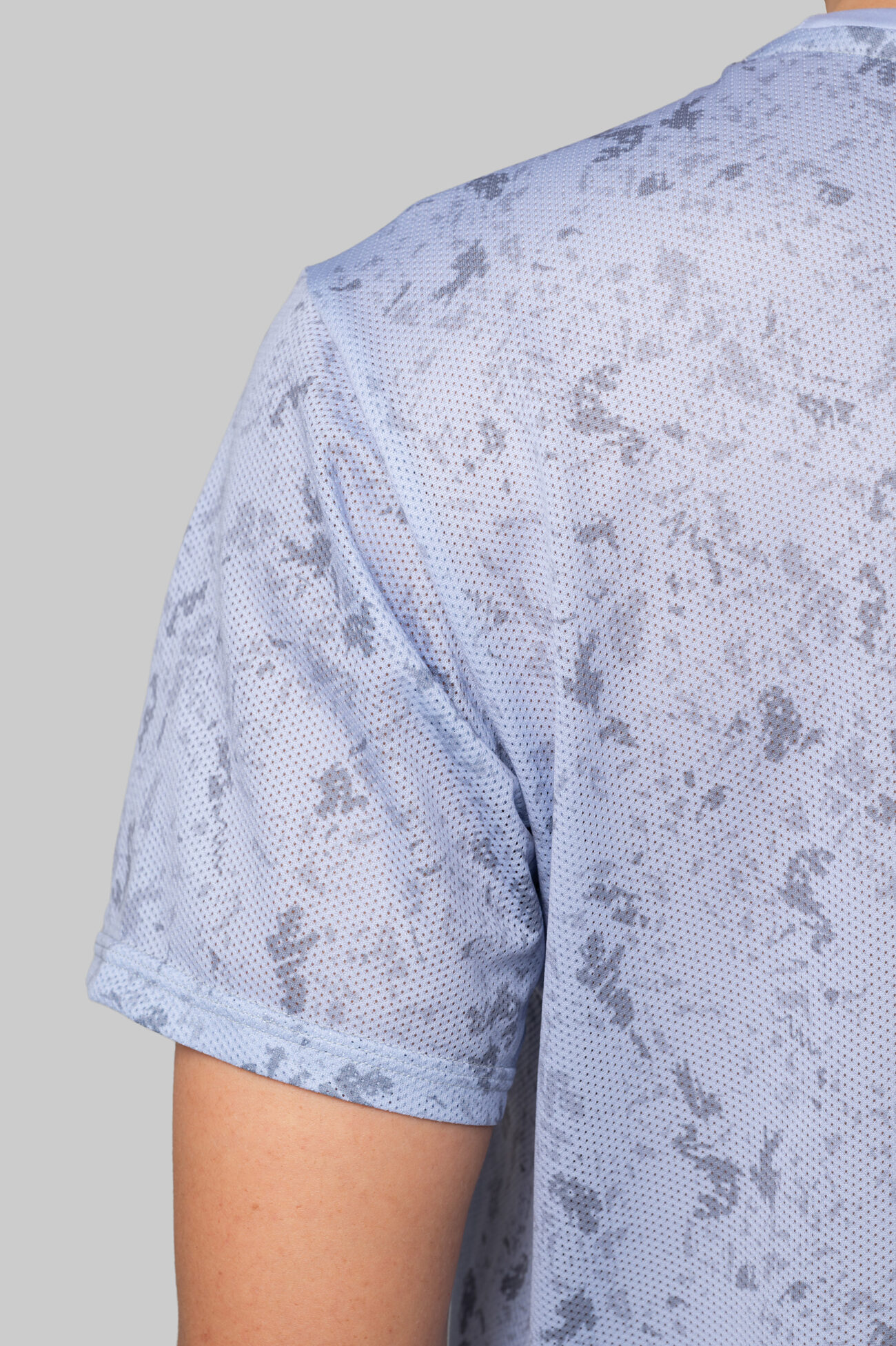 Мужская Беговая Футболка Performance Blue Bloom