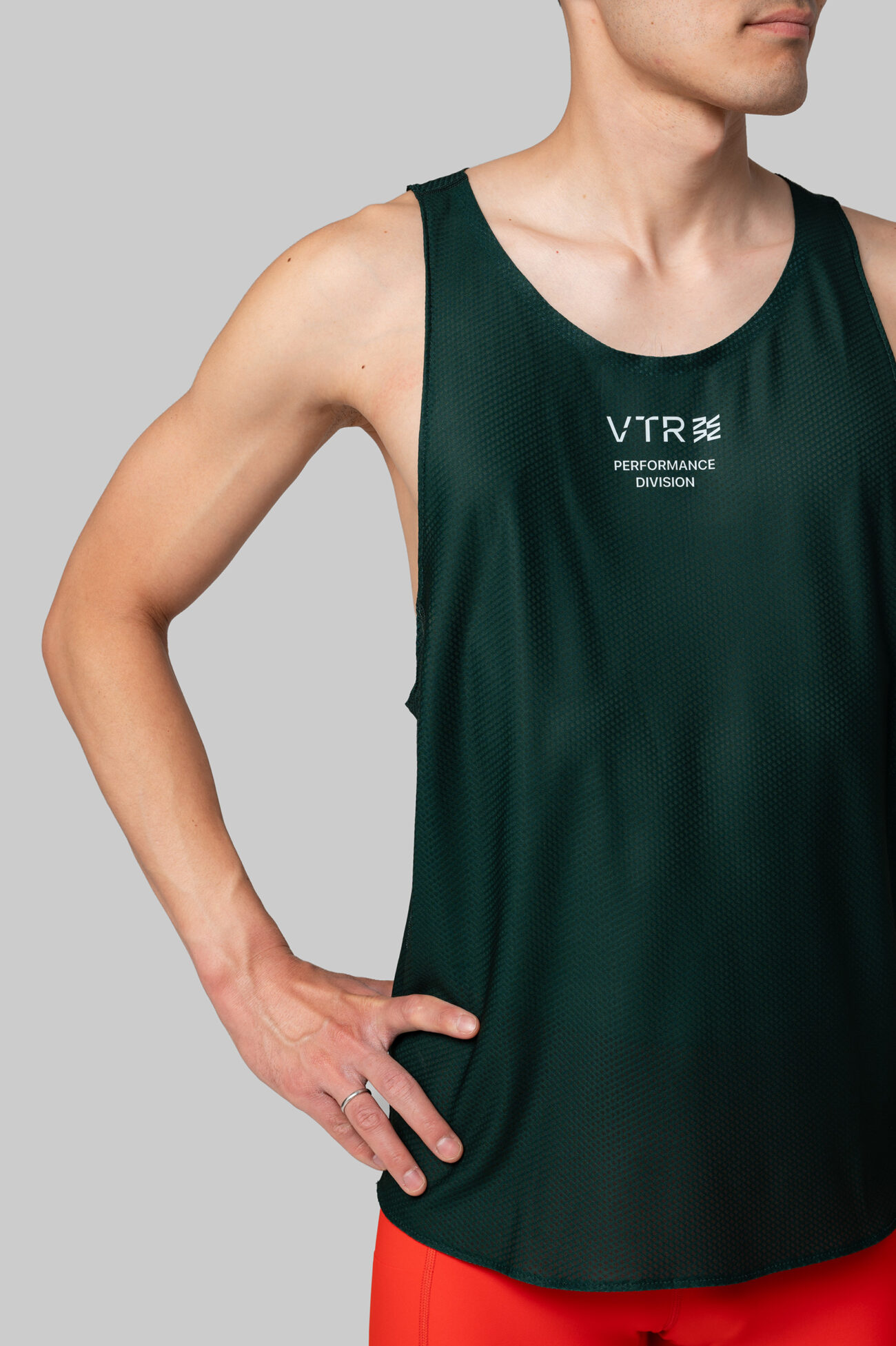 Мужская Беговая Майка Performance Verdant