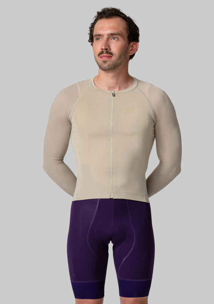 Мужская Джерси с Длинным Рукавом Evolve Simply Taupe