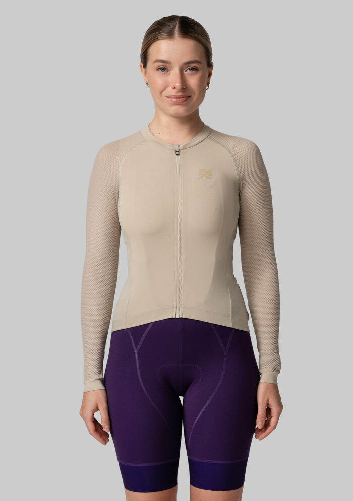 Женская Джерси с Длинным Рукавом Evolve Simply Taupe