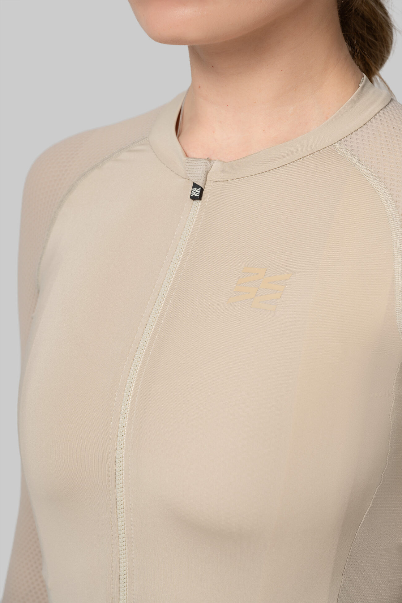 Женская Джерси с Длинным Рукавом Evolve Simply Taupe