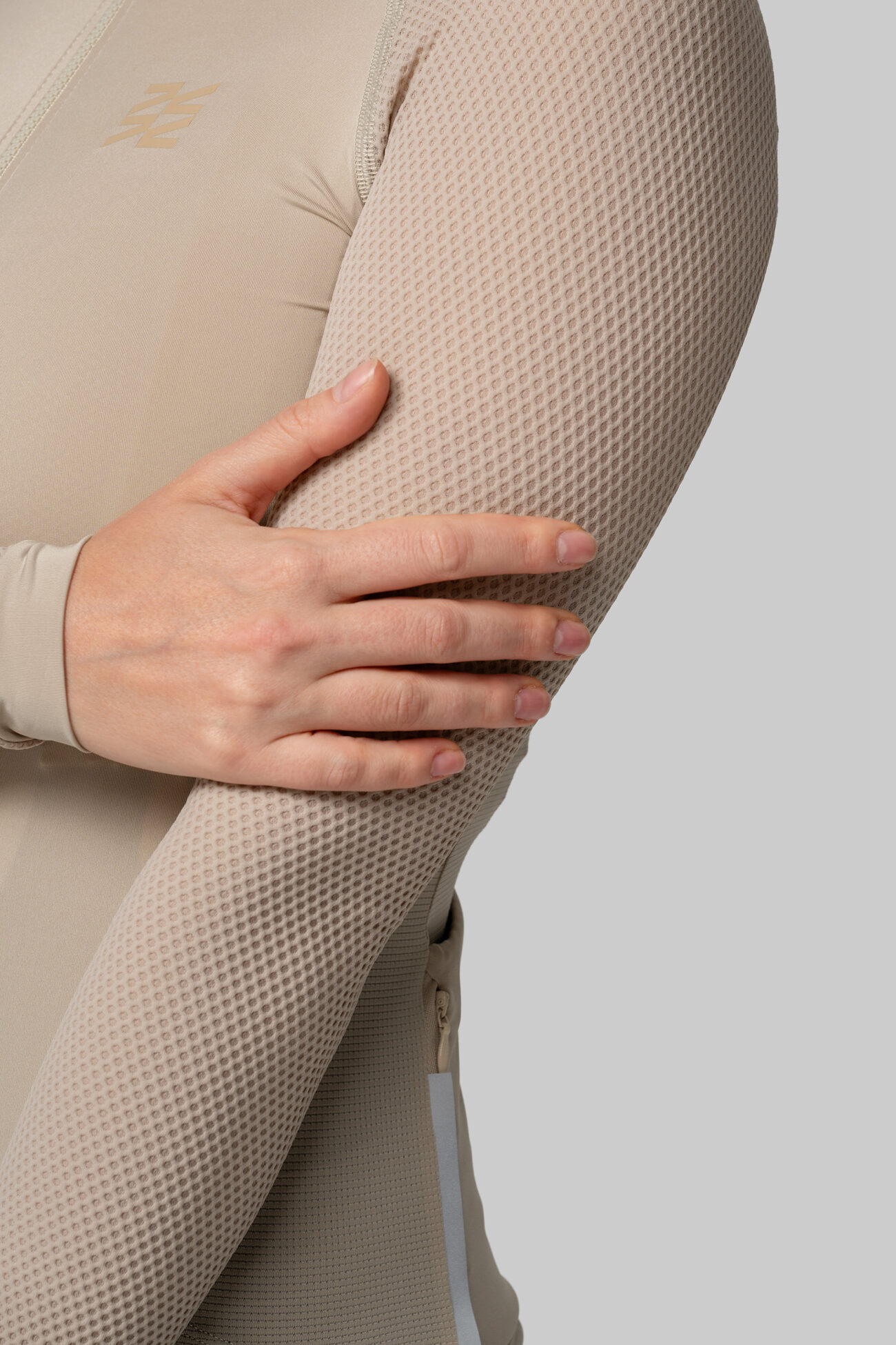 Женская Джерси с Длинным Рукавом Evolve Simply Taupe