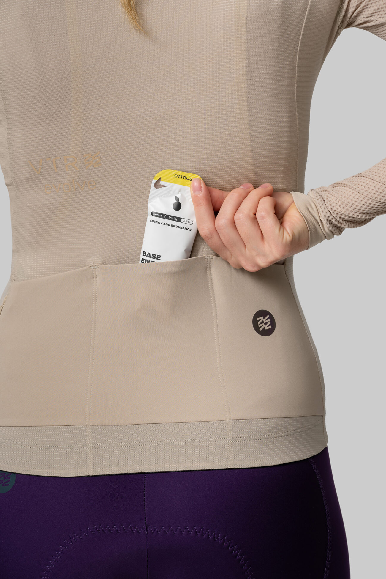 Женская Джерси с Длинным Рукавом Evolve Simply Taupe