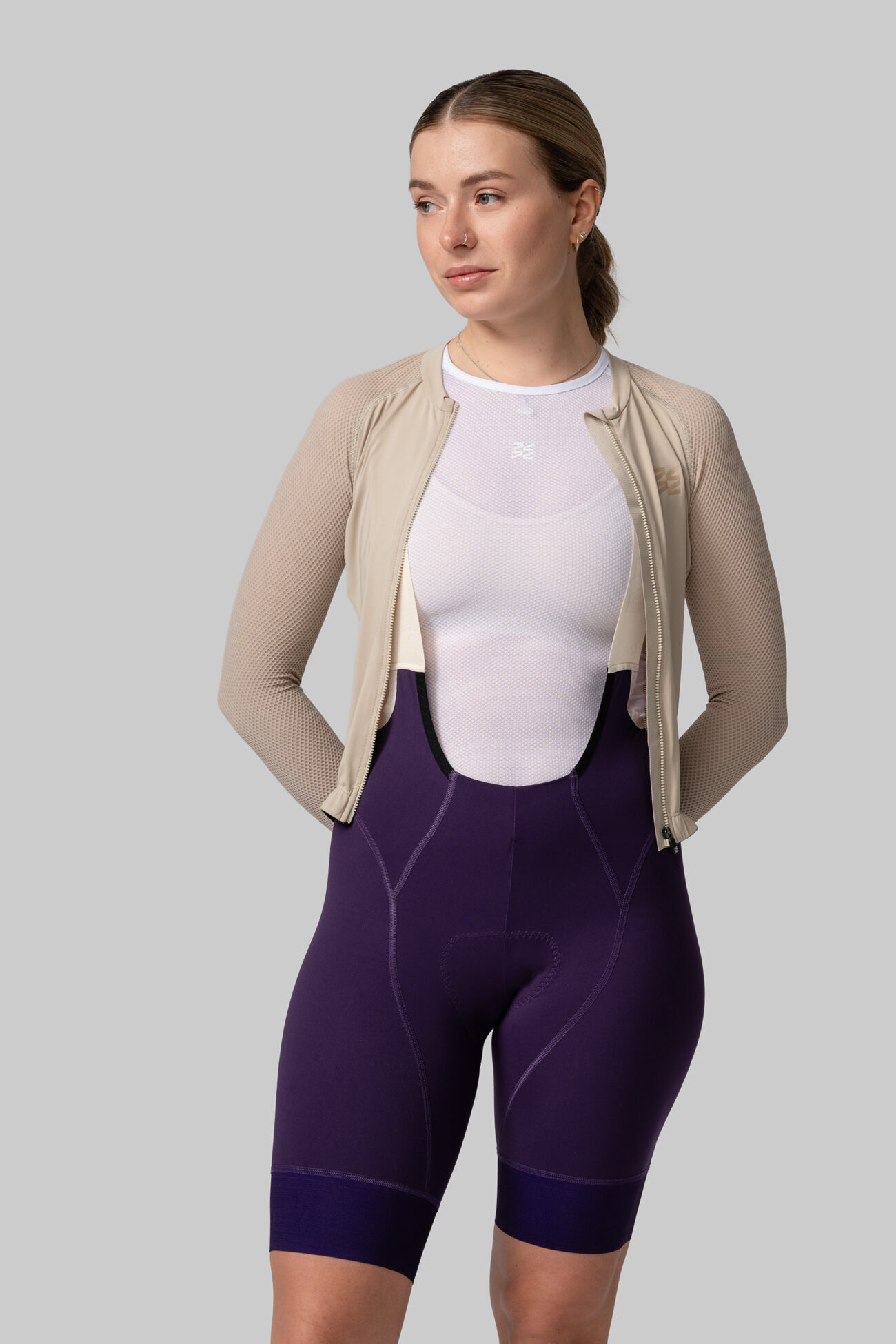 Женская Джерси с Длинным Рукавом Evolve Simply Taupe