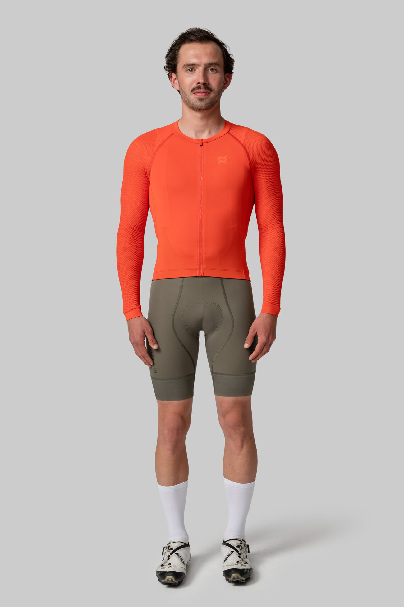 Мужская Джерси с Длинным Рукавом Evolve Spicy Orange