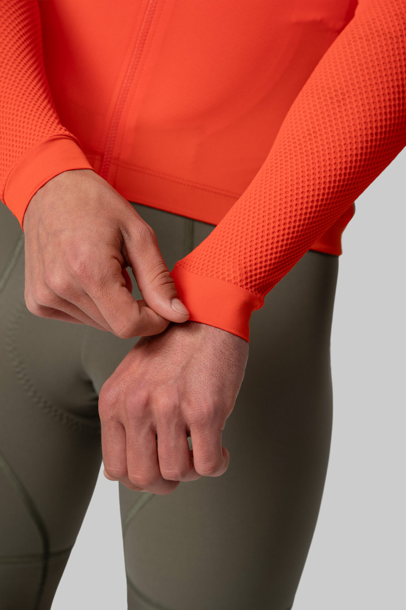 Мужская Джерси с Длинным Рукавом Evolve Spicy Orange