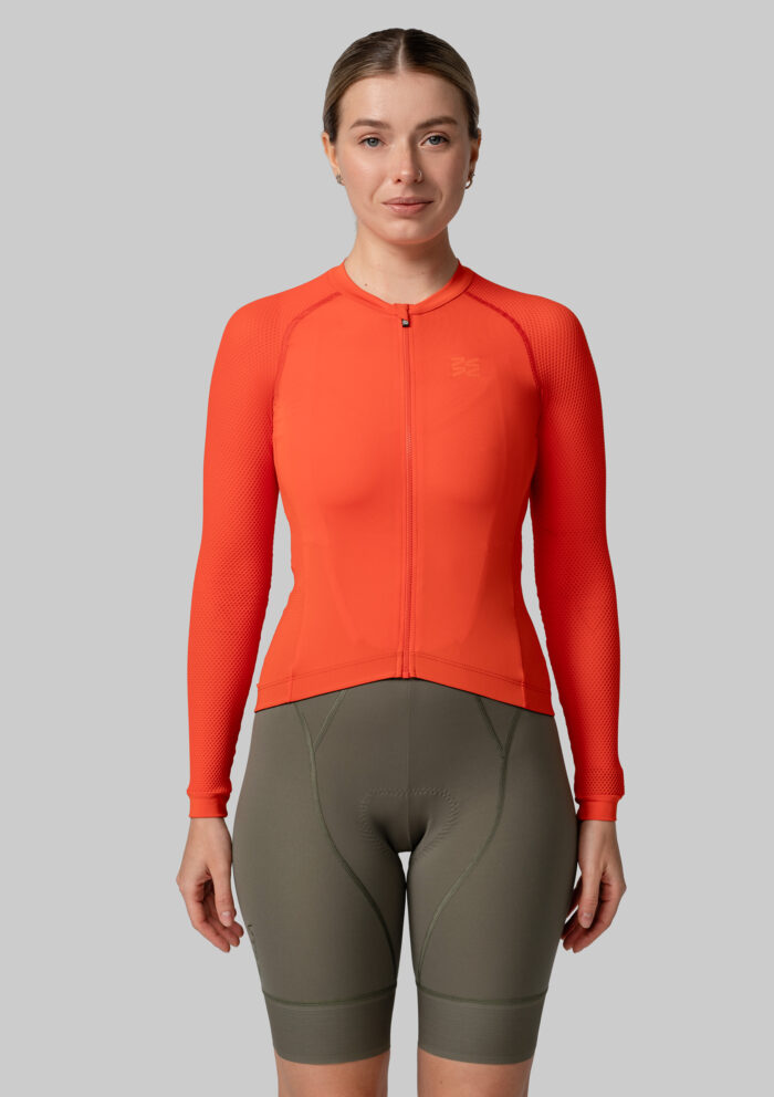 Женская Джерси с Длинным Рукавом Evolve Spicy Orange