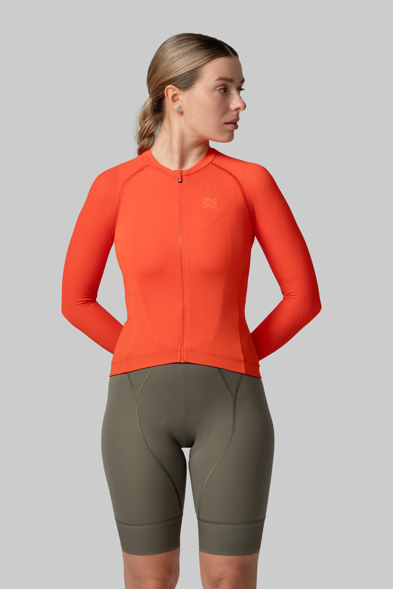 Женская Джерси с Длинным Рукавом Evolve Spicy Orange