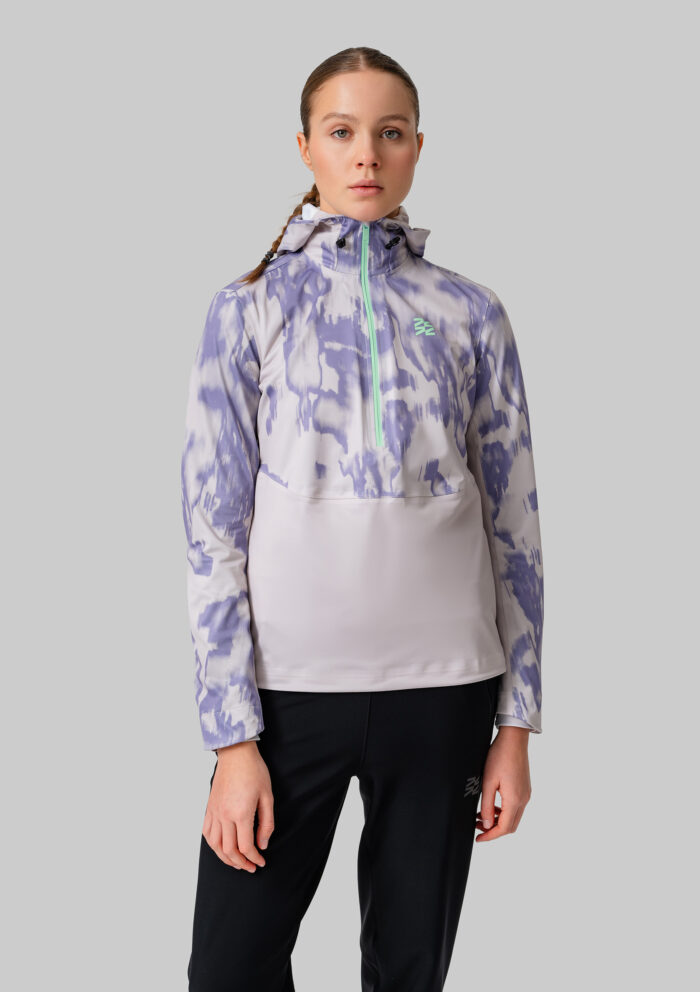 Женский Беговой Анорак Practice Lavender Sand