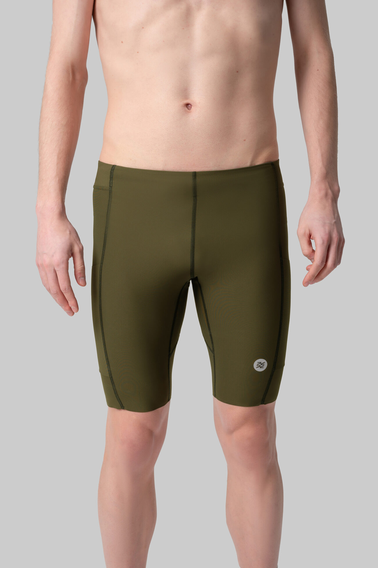 Мужские Беговые Халф-тайтсы Cargo Olive