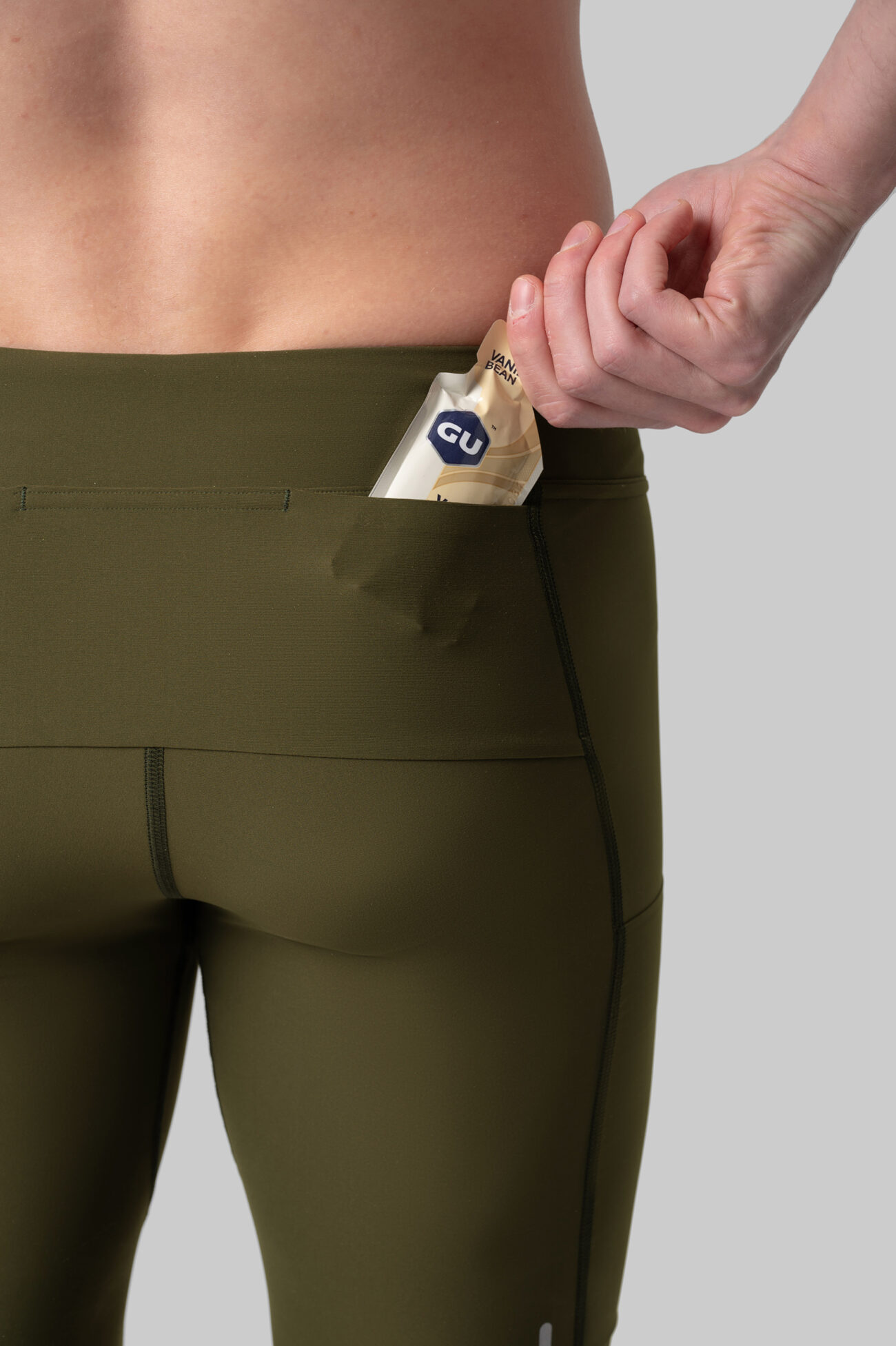 Мужские Беговые Халф-тайтсы Cargo Olive