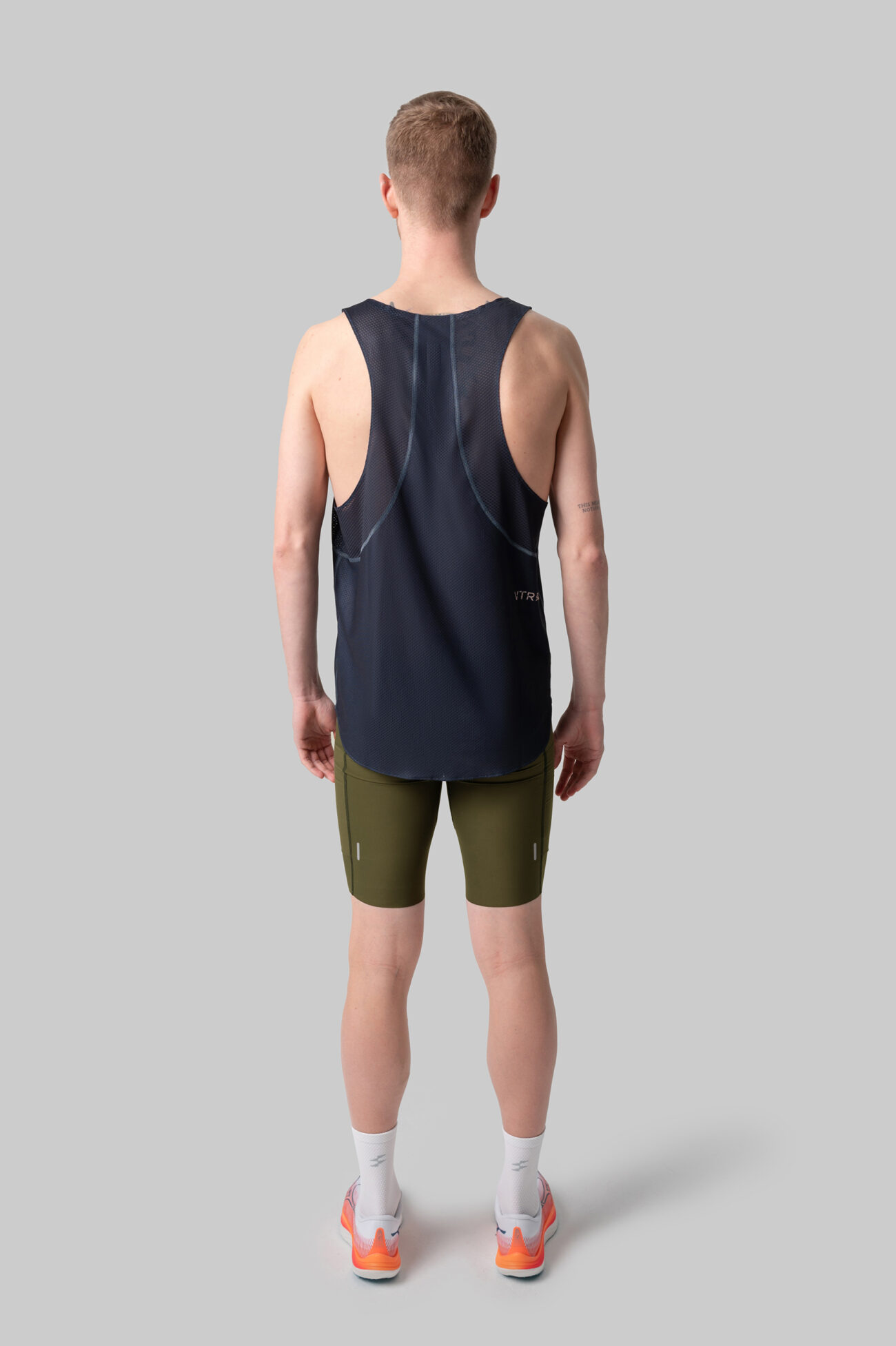 Мужские Беговые Халф-тайтсы Cargo Olive