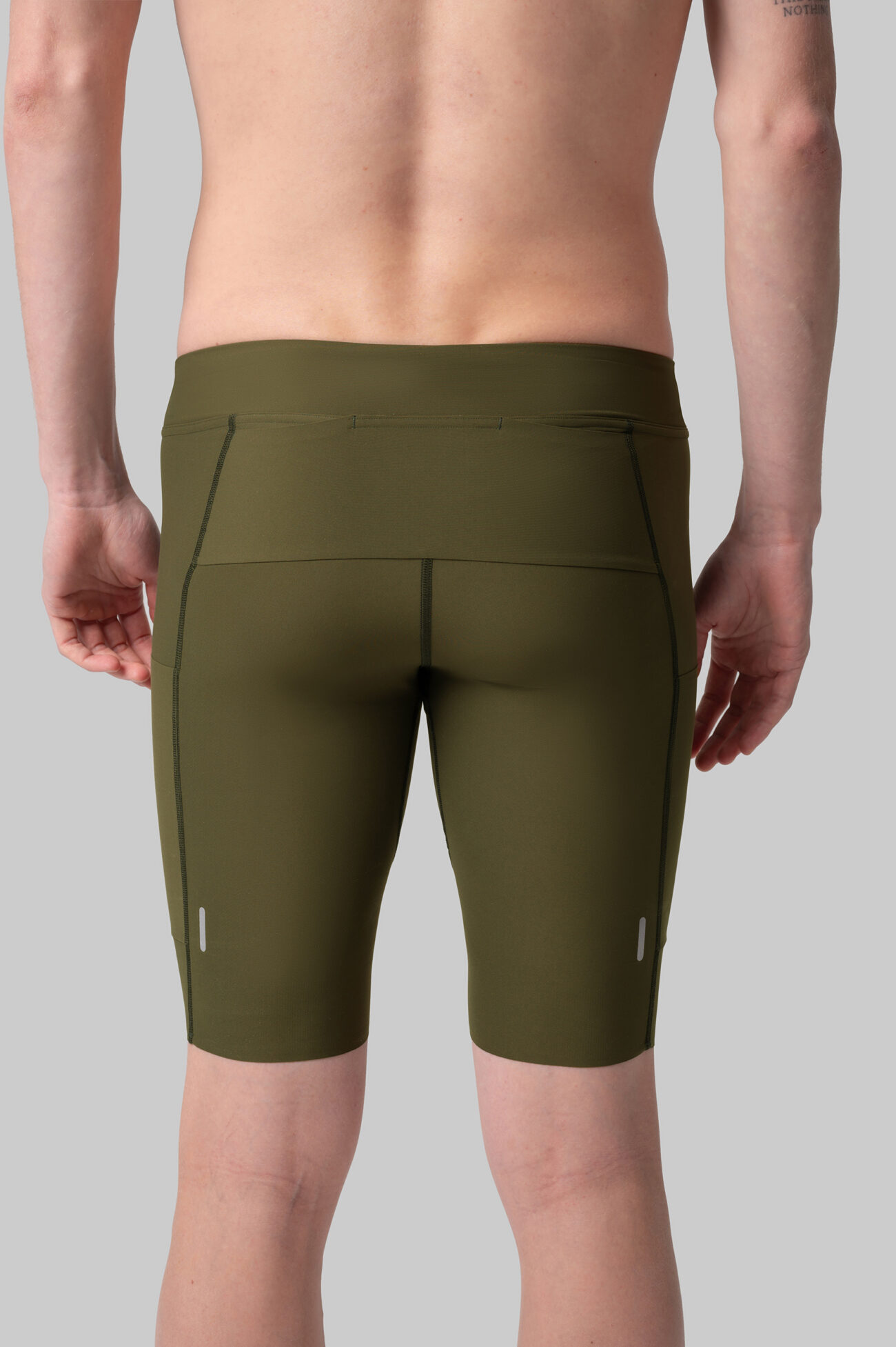 Мужские Беговые Халф-тайтсы Cargo Olive