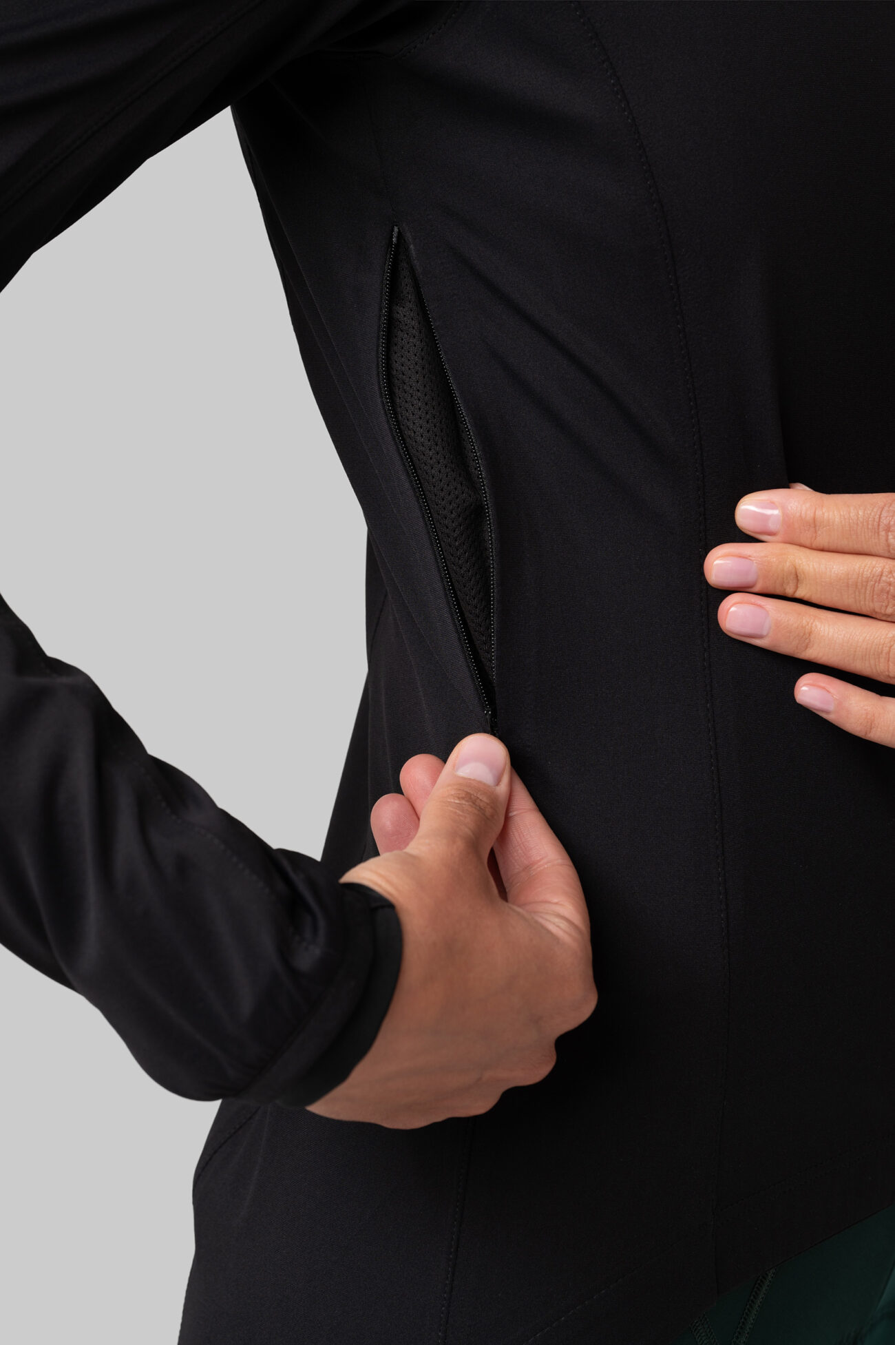 Женская Мембранная Велокуртка Escape Black