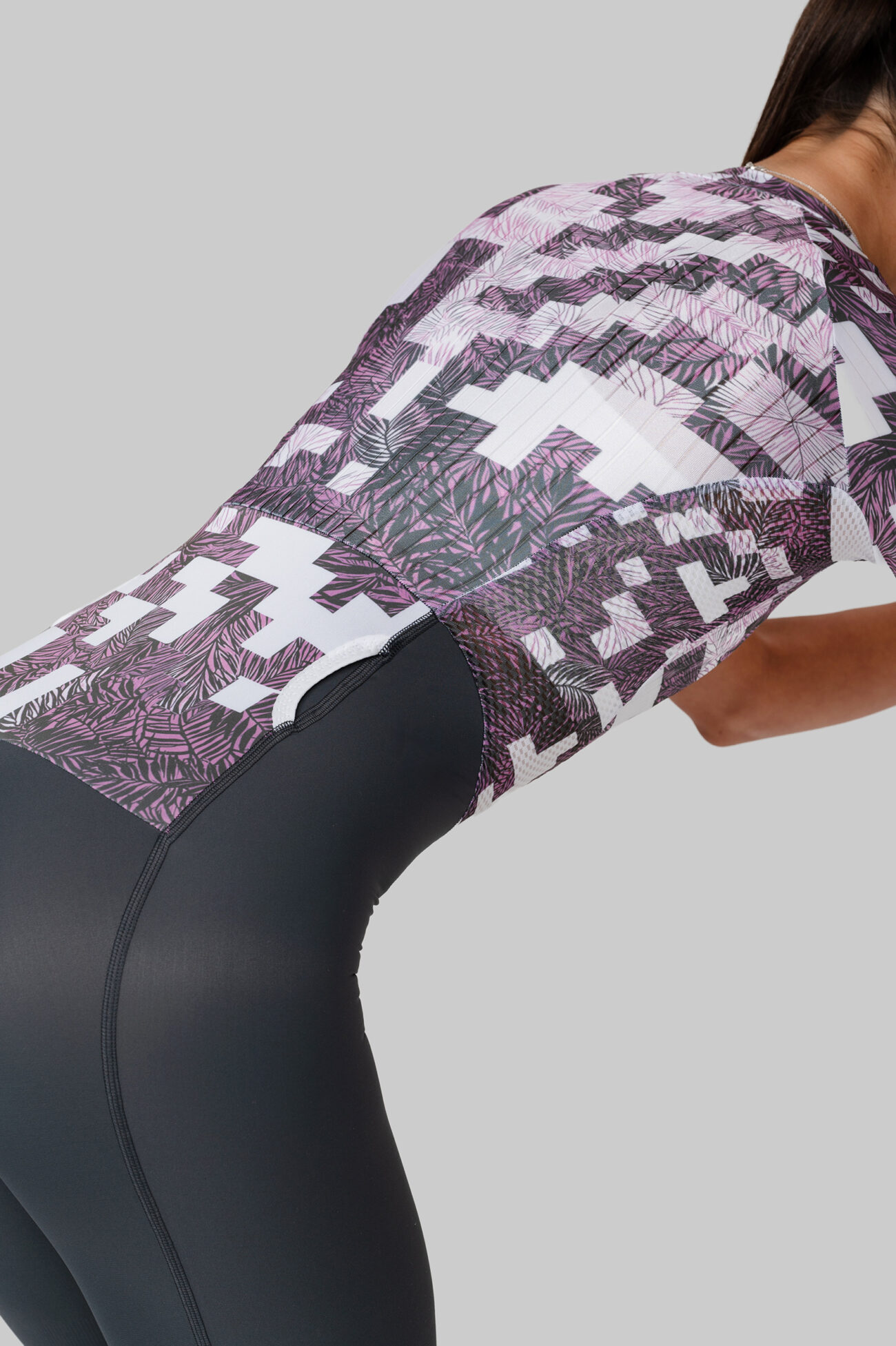 Женский Трисьют для длинных дистанций Progress Grape Maze