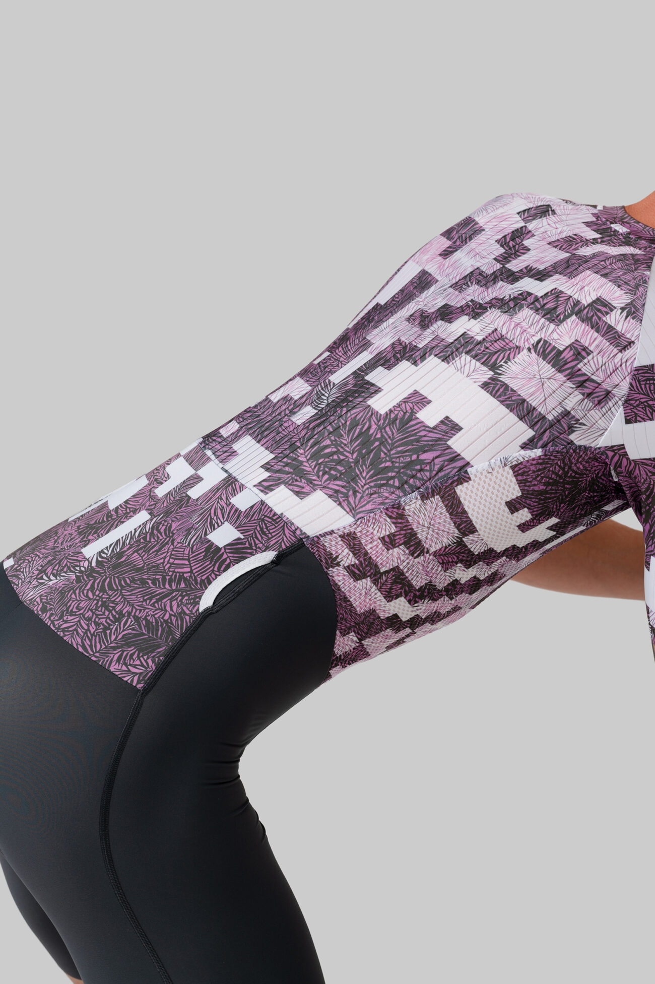 Мужской Трисьют для длинных дистанций Progress Grape Maze