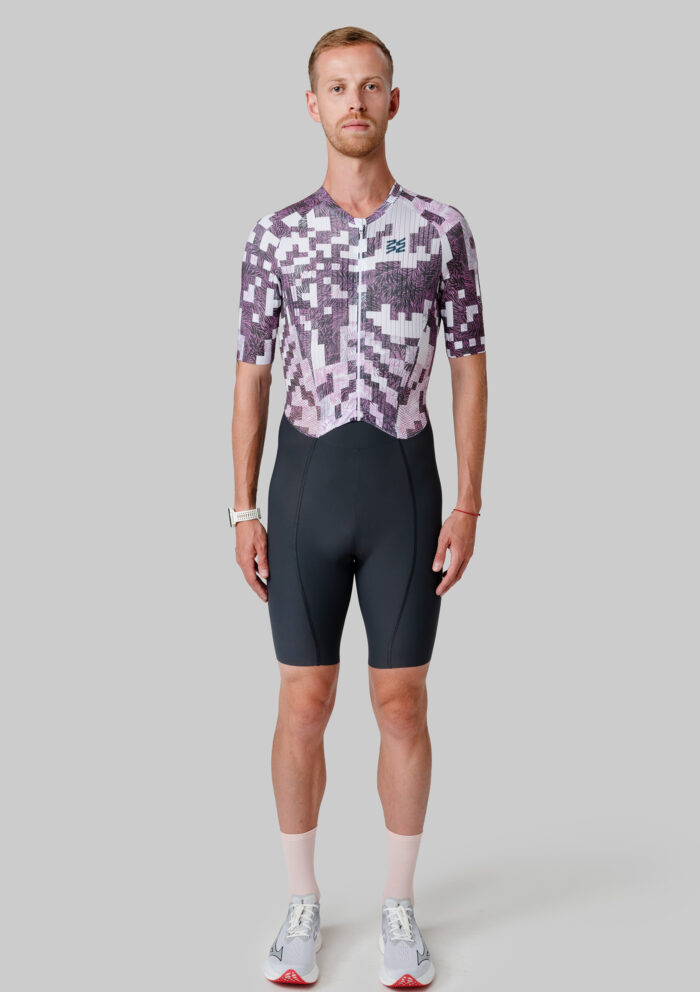 Мужской Трисьют для длинных дистанций Progress Grape Maze