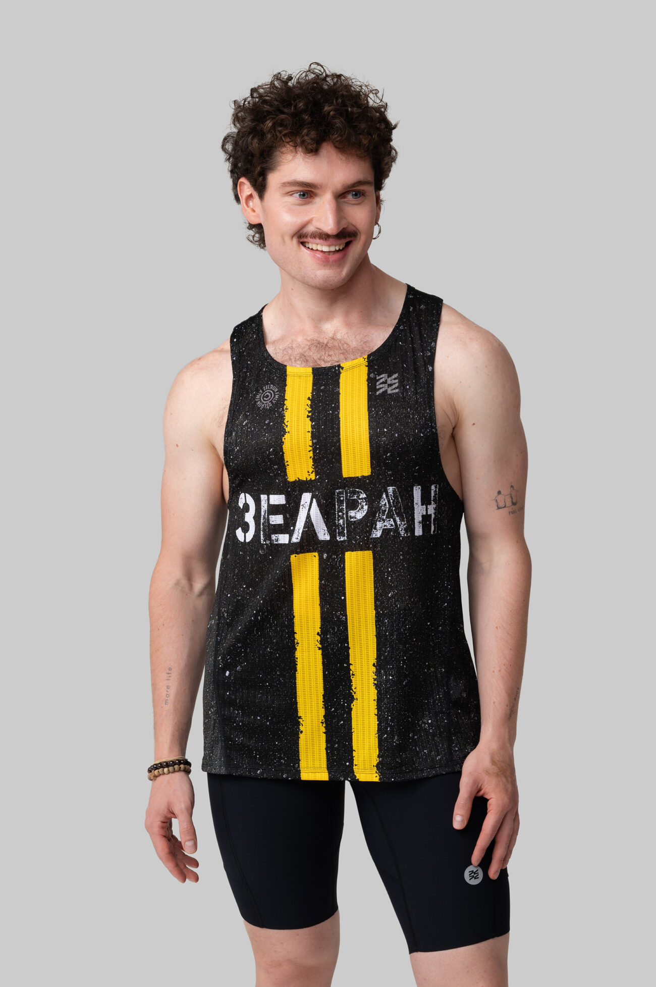 Мужская Беговая Майка Стартовая ZELRUN5K