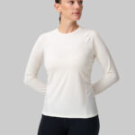 Женский Беговой Лонгслив Practice White