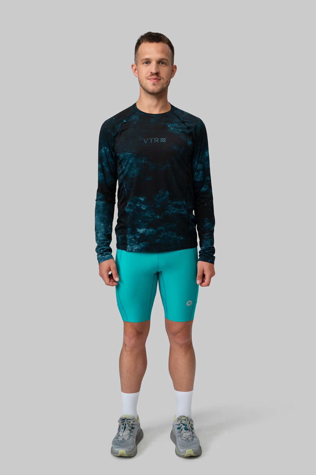 Мужской Беговой Лонгслив Storm Slate