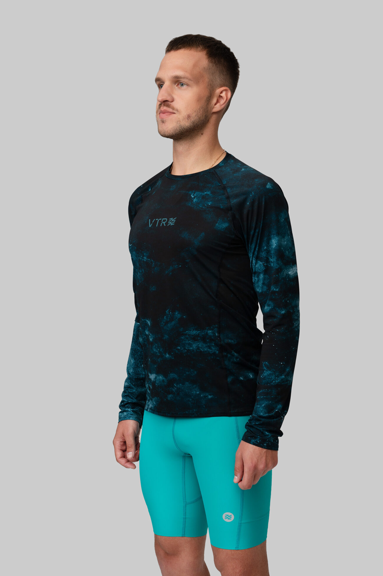 Мужской Беговой Лонгслив Storm Slate