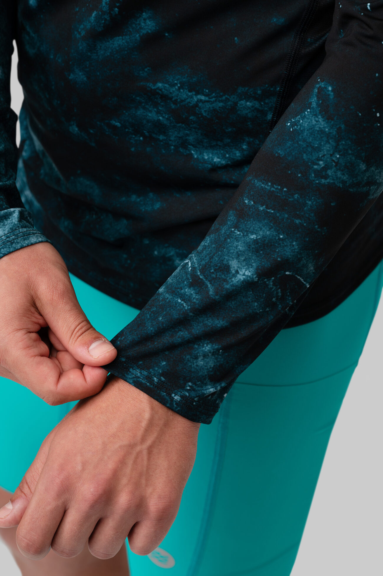 Мужской Беговой Лонгслив Storm Slate