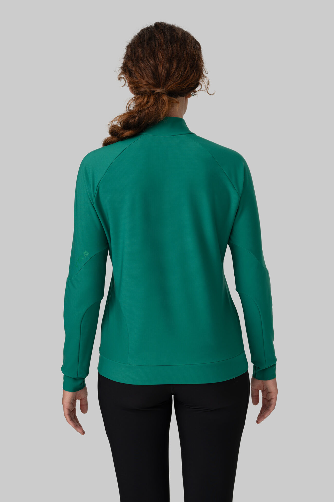 Женский Беговой Утеплённый Лонгслив Practice Ultramarine Green