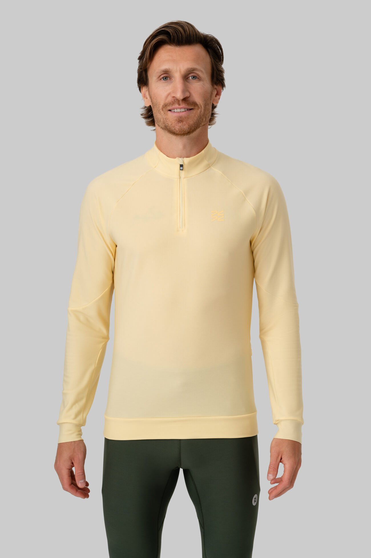 Мужской Беговой Утеплённый Лонгслив Practice Sunlight