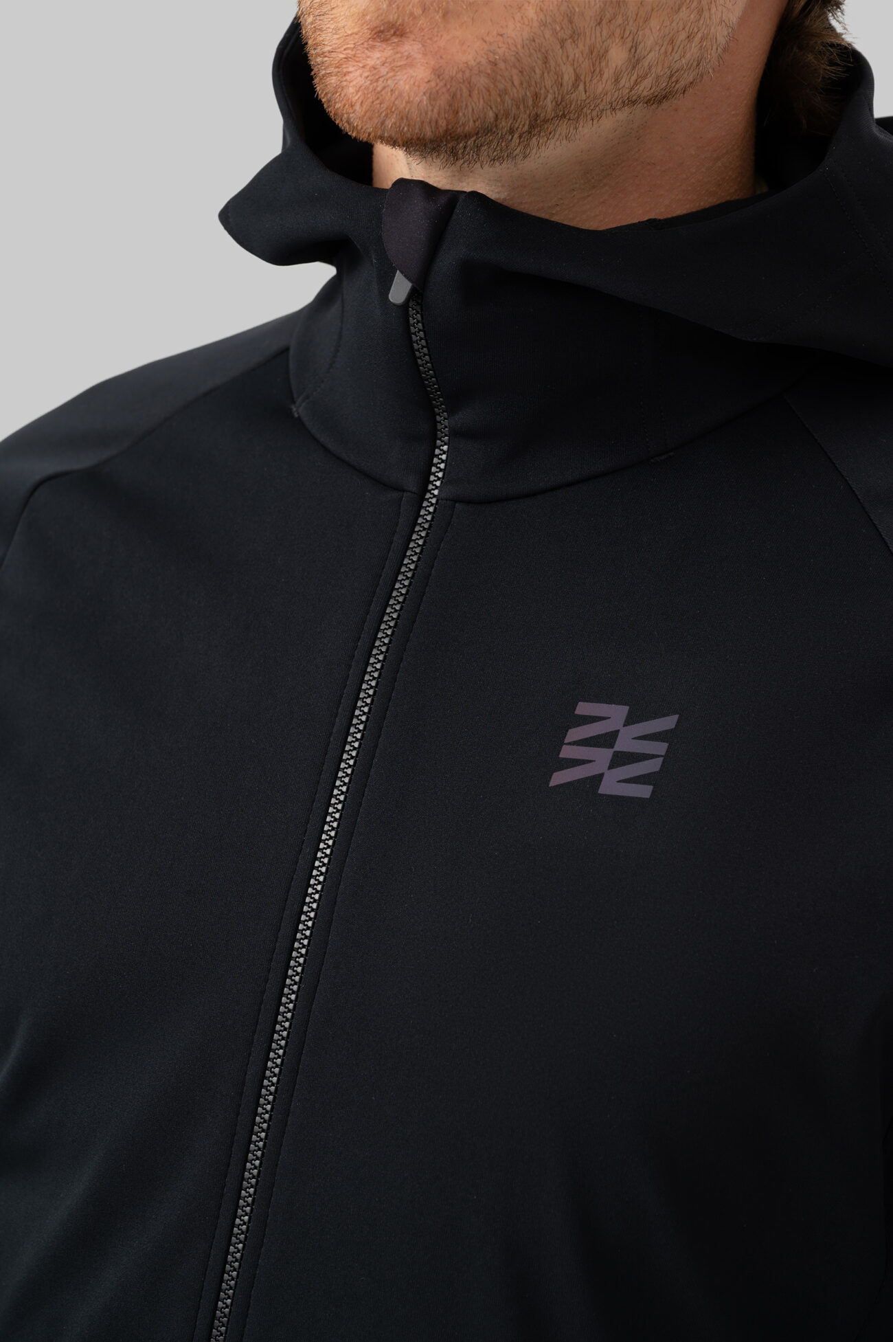 Мужская Беговая Куртка Practice Black