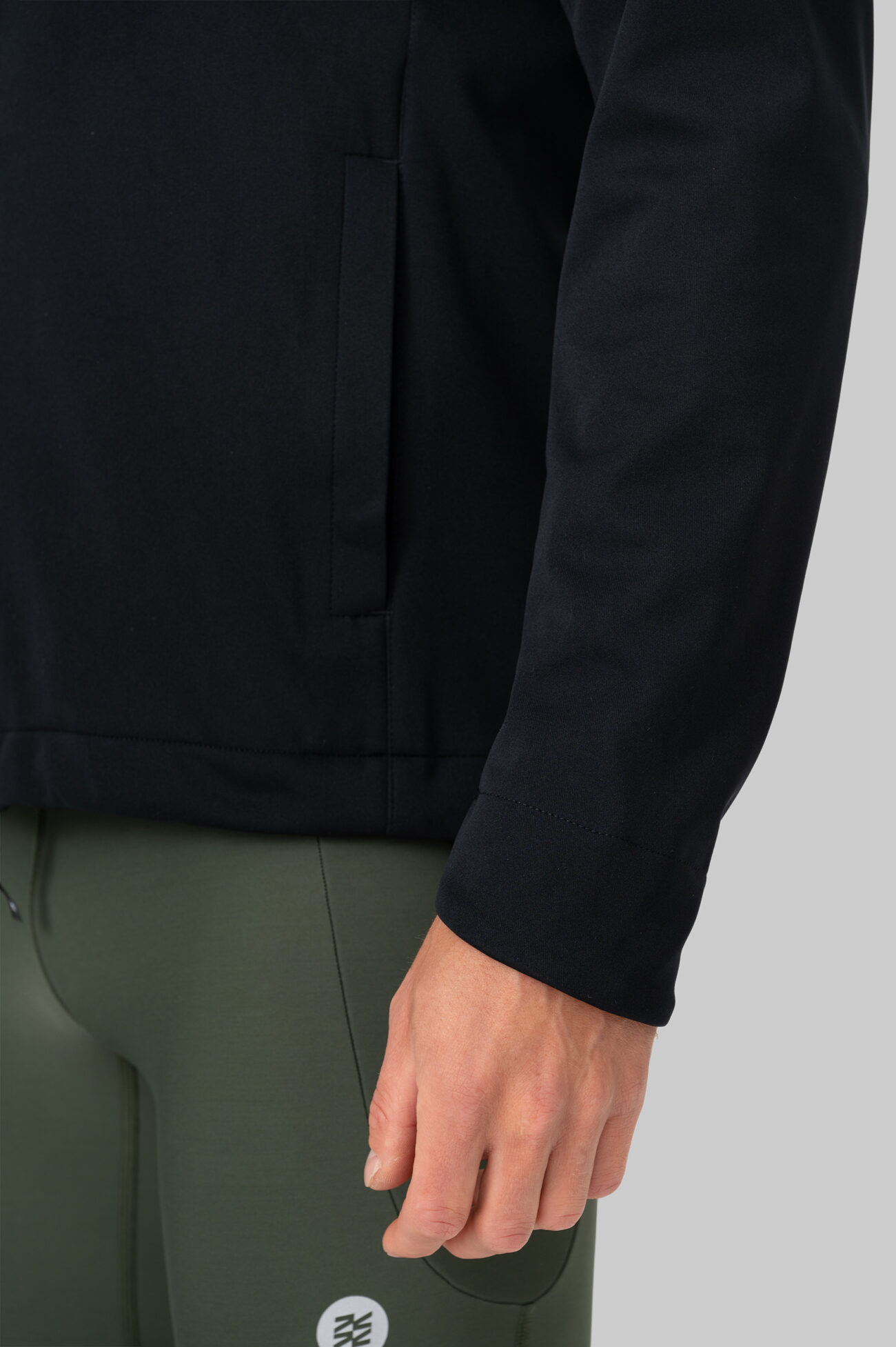 Мужская Беговая Куртка Practice Black