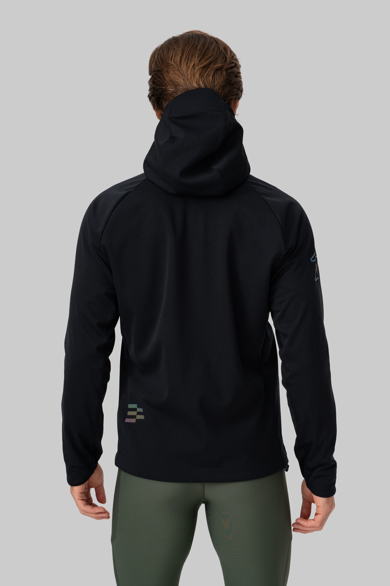 Мужская Беговая Куртка Practice Black