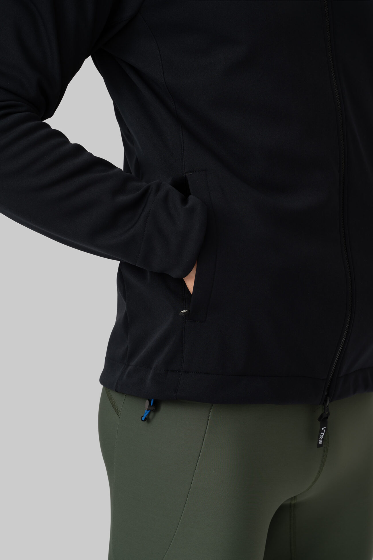 Мужская Беговая Куртка Practice Black