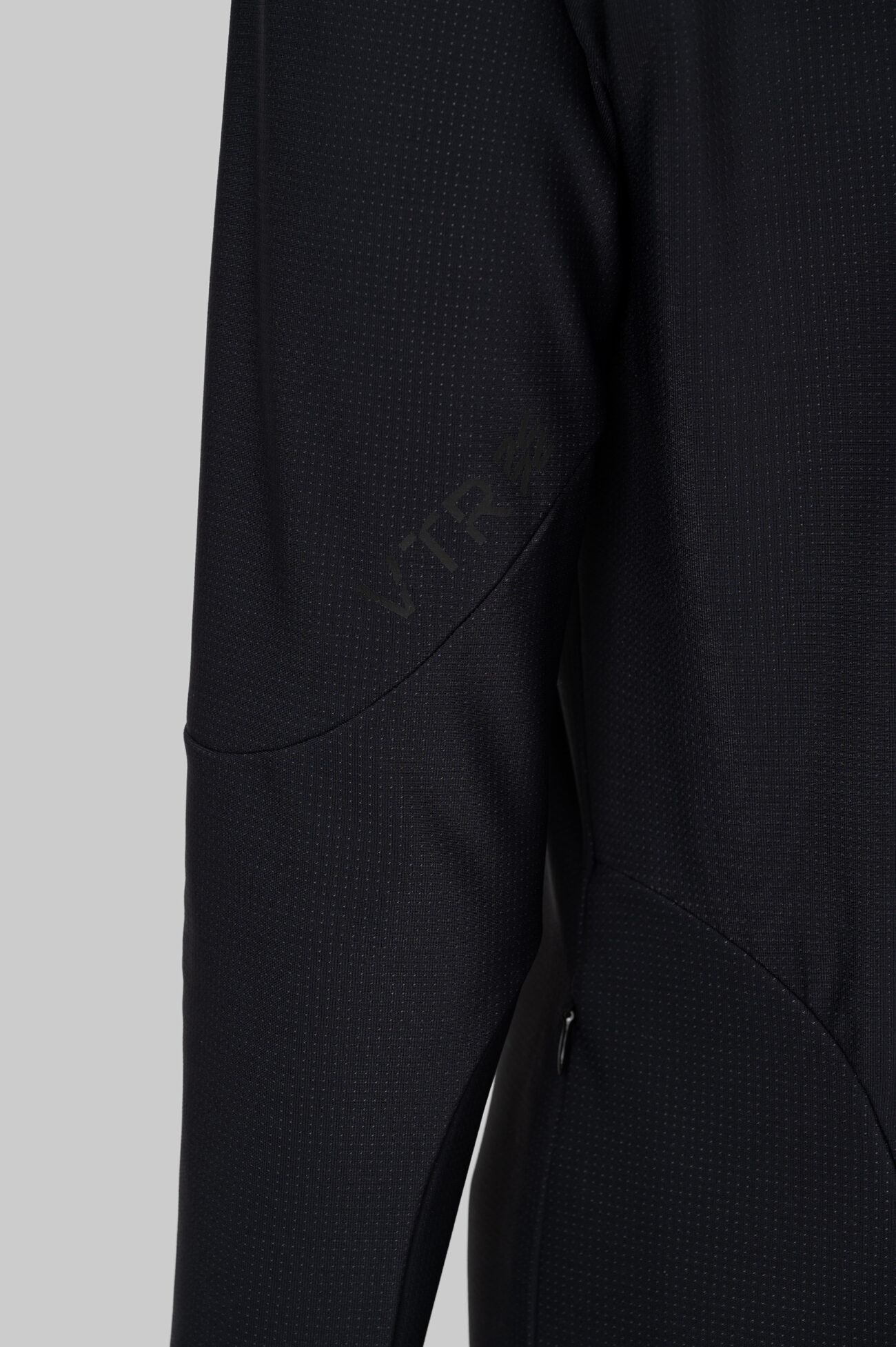 Женский Беговой Утеплённый Лонгслив Practice Black