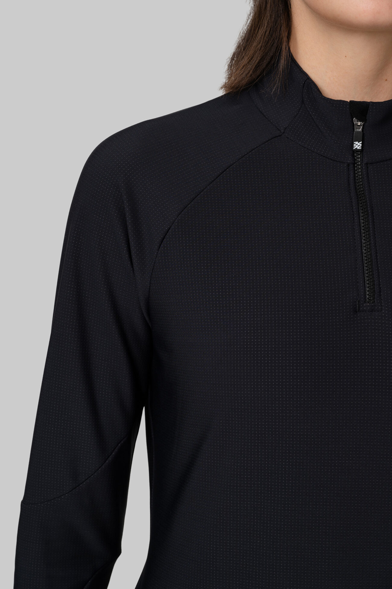 Женский Беговой Утеплённый Лонгслив Practice Black