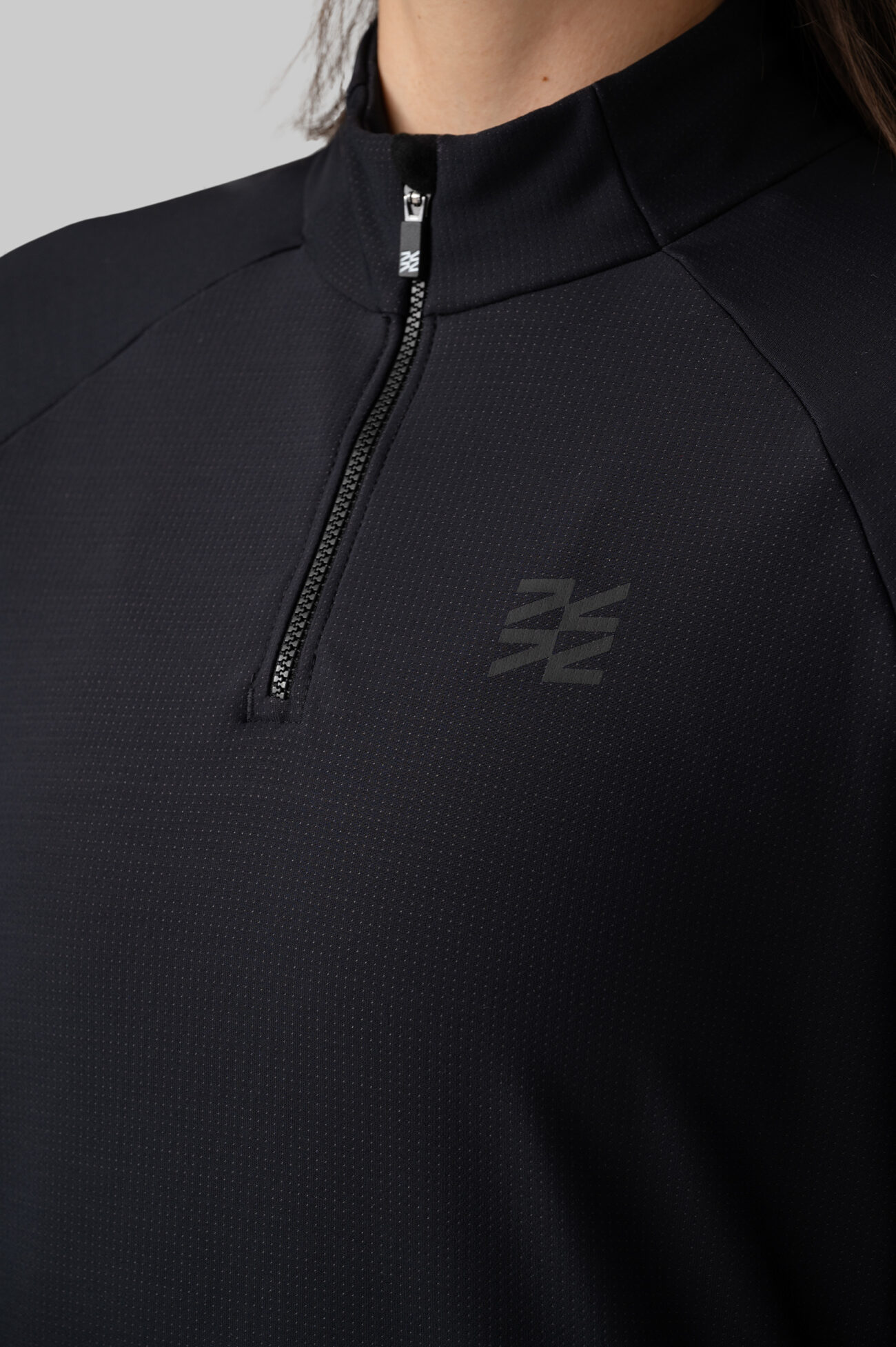 Женский Беговой Утеплённый Лонгслив Practice Black