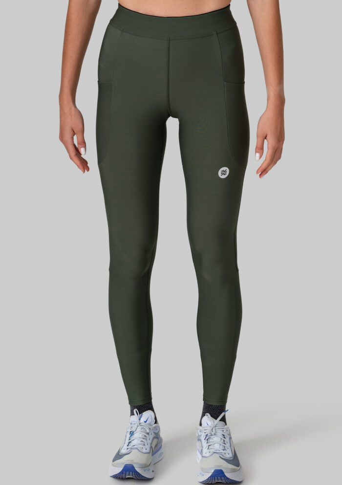 Женские Утеплённые Беговые Тайтсы Practice Deep Depths