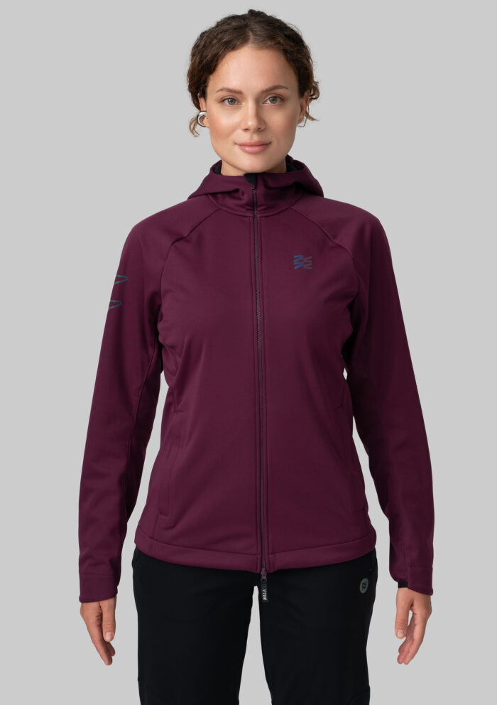 Женская Беговая Куртка Practice Amarone