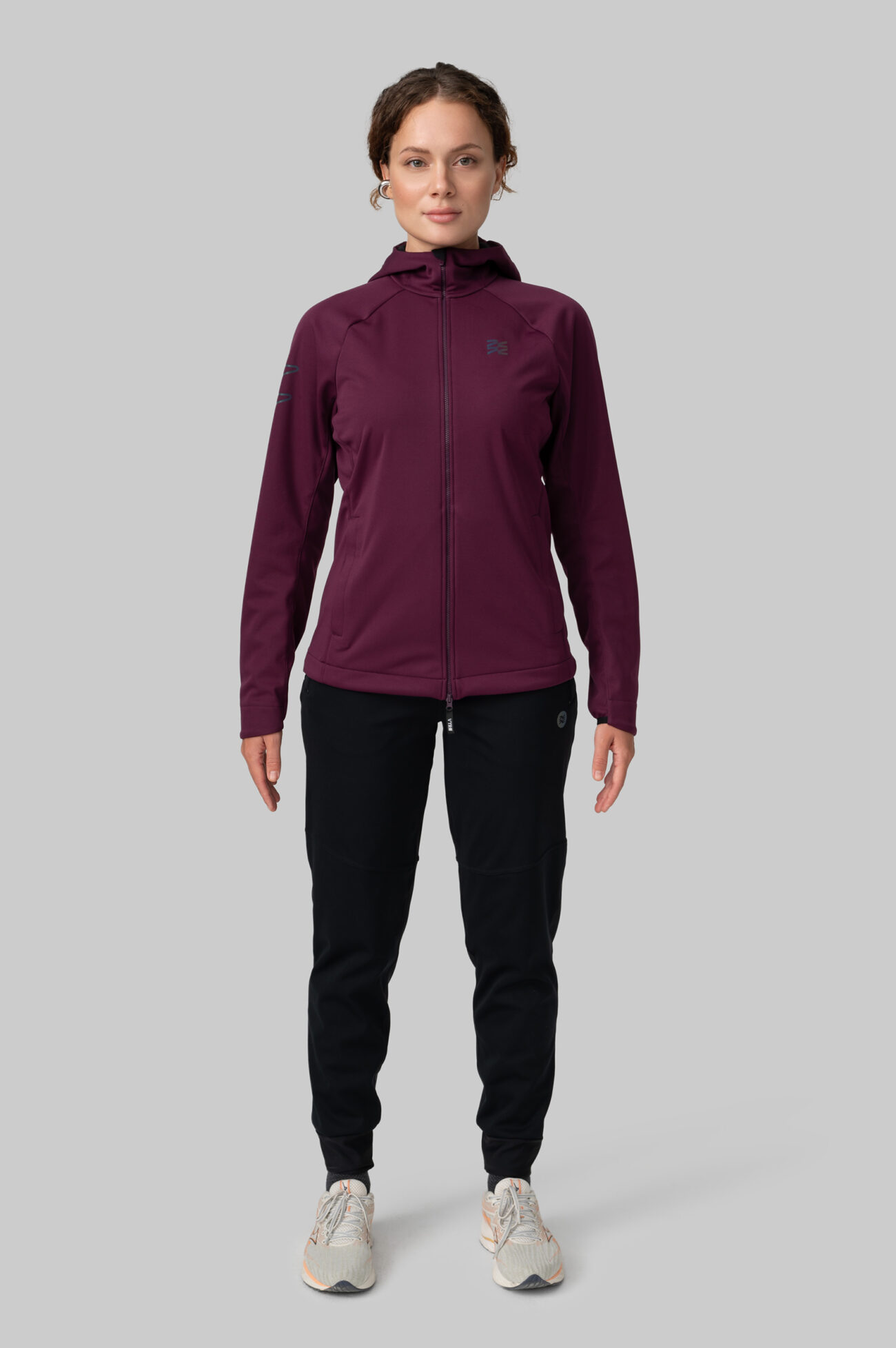 Женская Беговая Куртка Practice Amarone