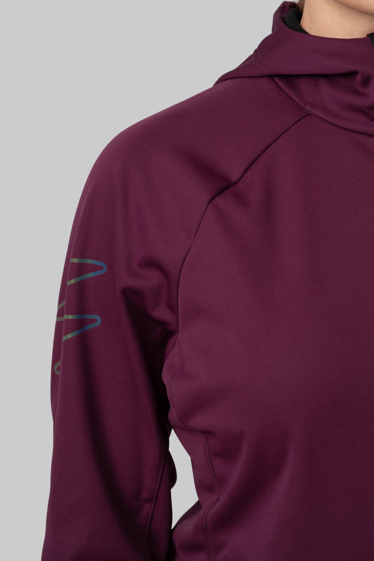 Женская Беговая Куртка Practice Amarone