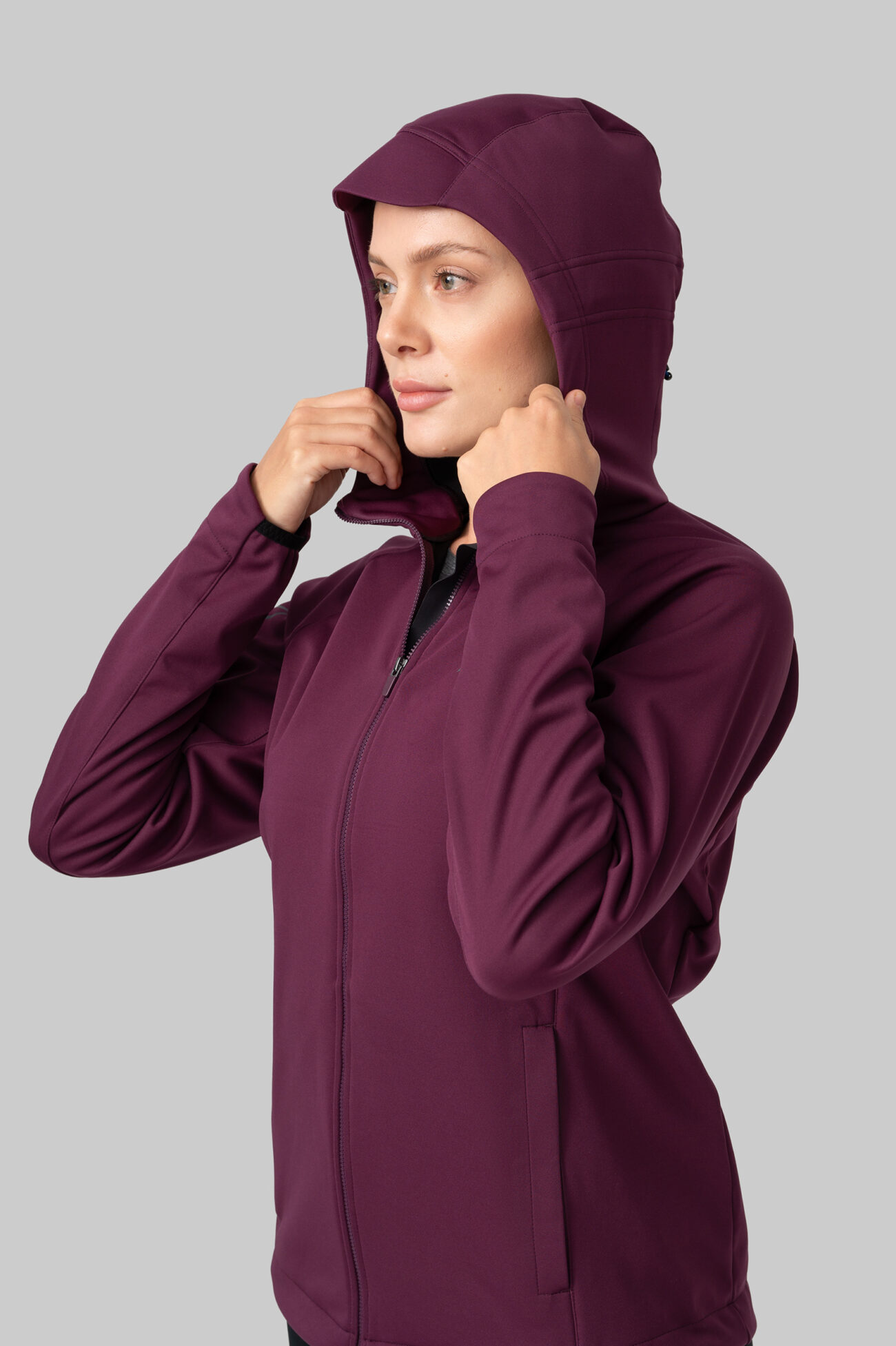 Женская Беговая Куртка Practice Amarone