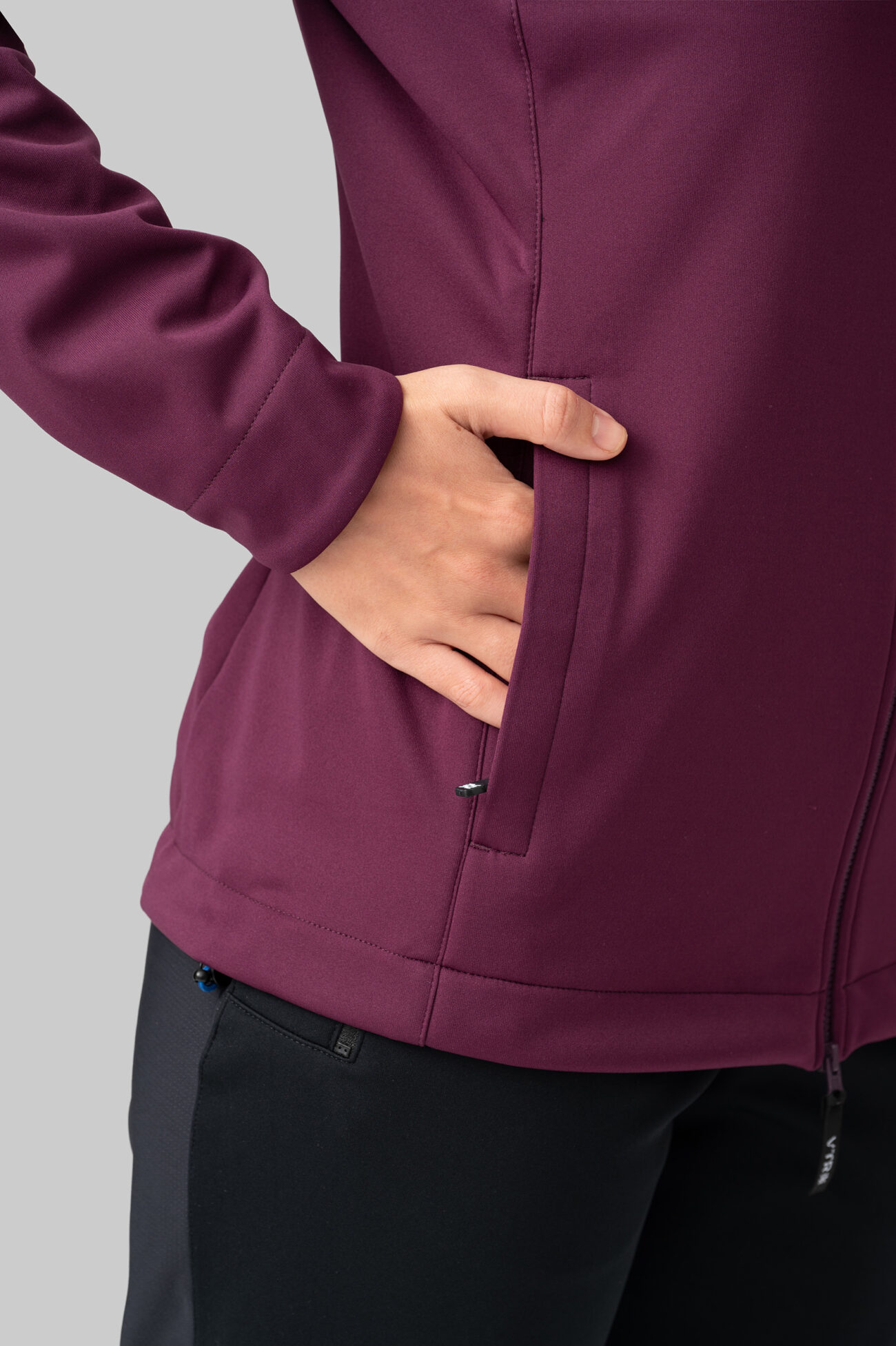 Женская Беговая Куртка Practice Amarone