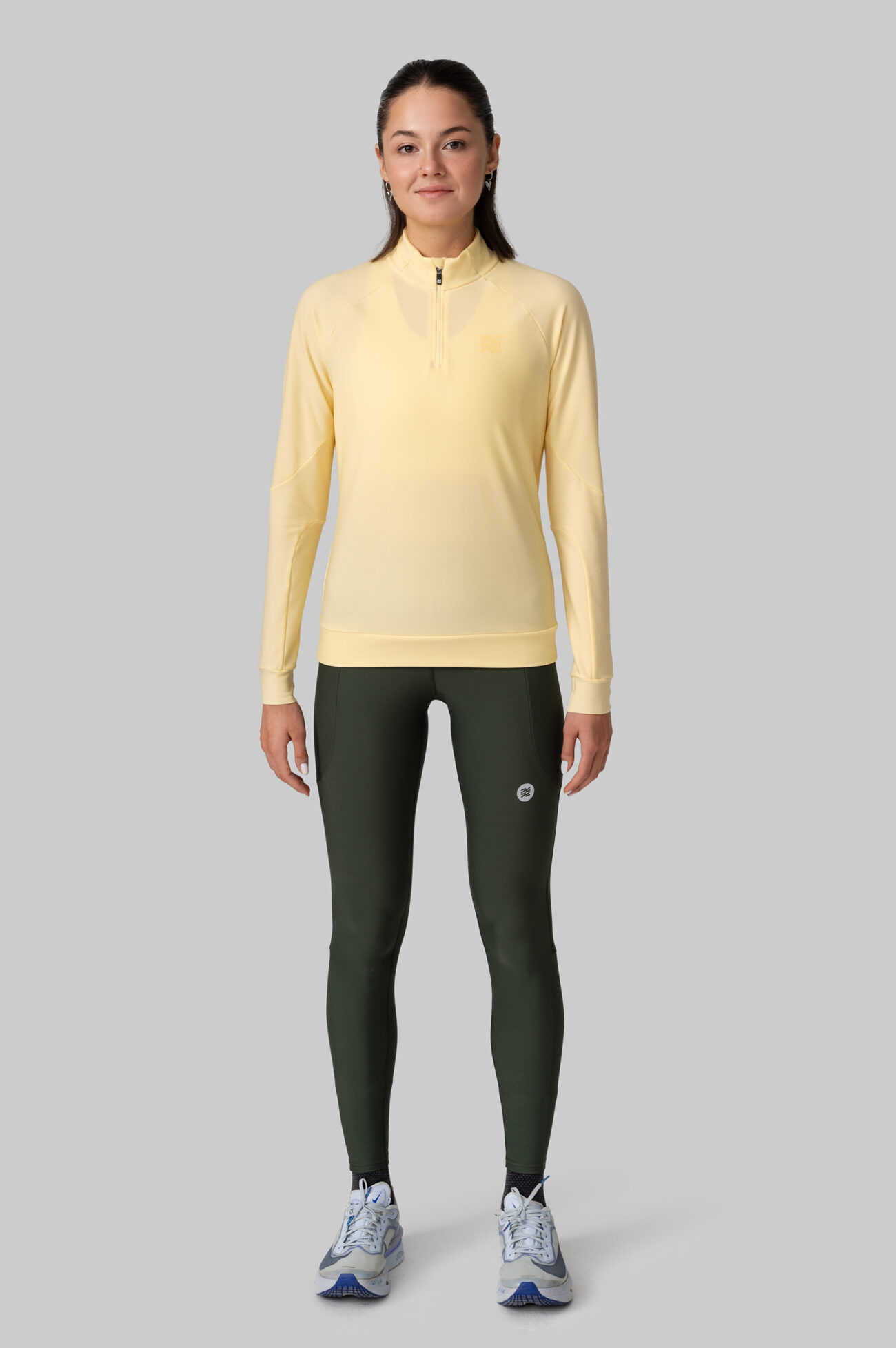 Женский Беговой Утеплённый Лонгслив Practice Sunlight