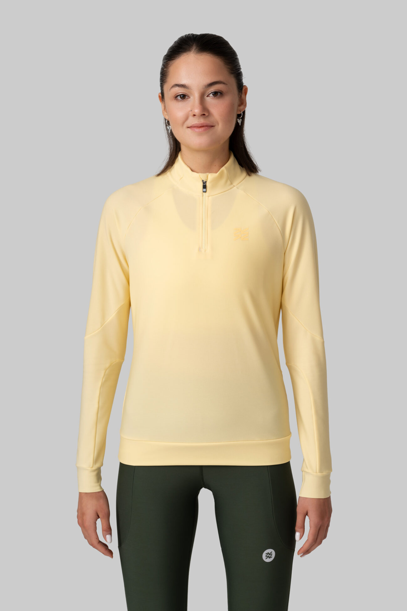 Женский Беговой Утеплённый Лонгслив Practice Sunlight